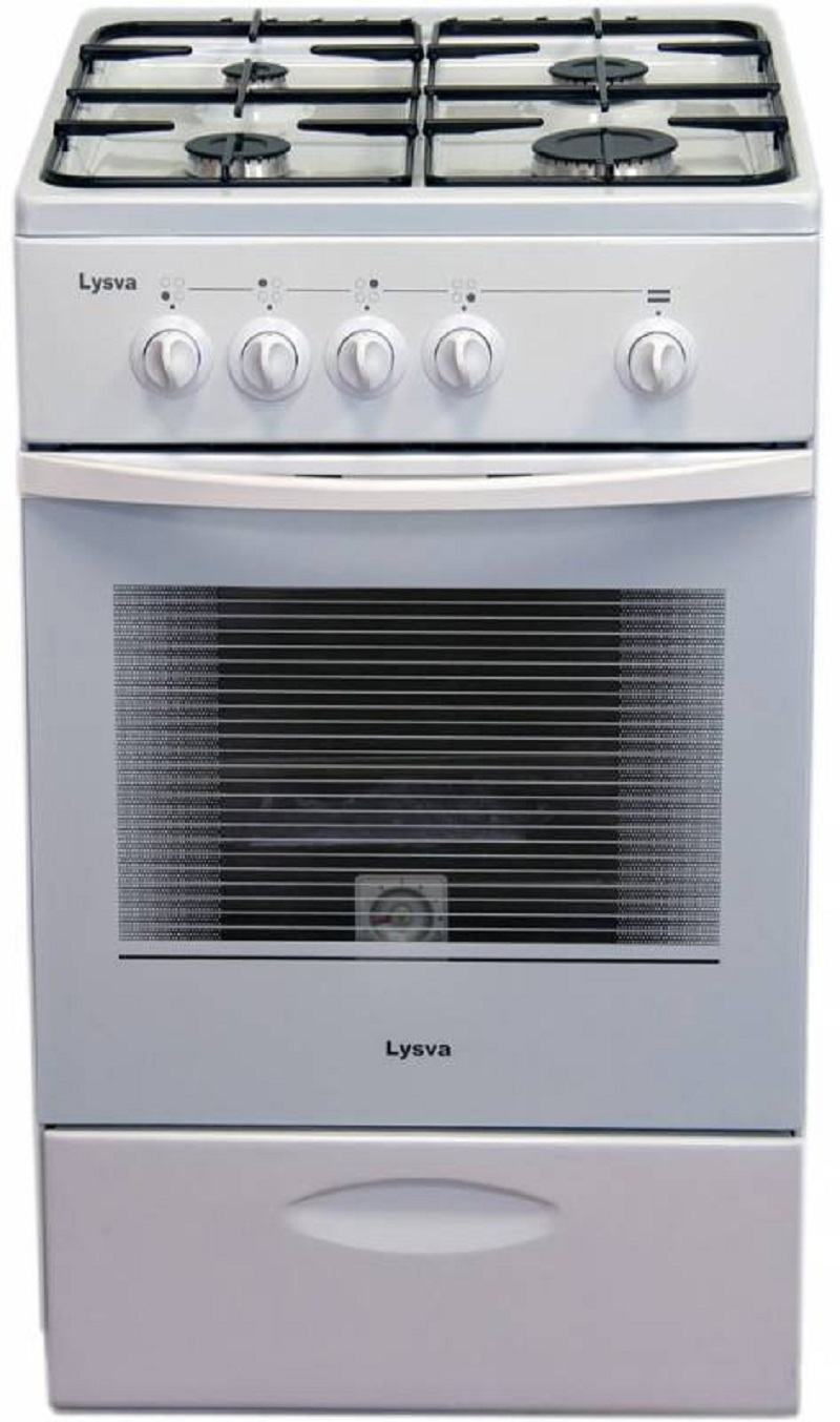 Изображение товара Кухонная плита Лысьва 487480 56x93x66 см цвет белый
