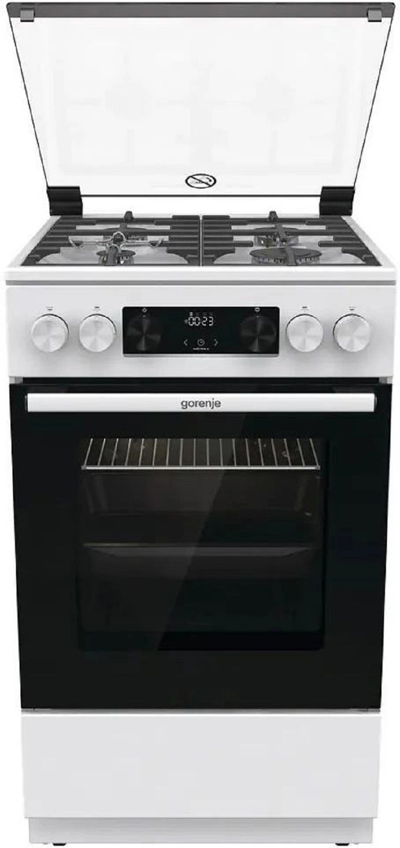 Изображение товара Газовая кухонная плита Gorenje 2080034 57x95x69 см белая с электроподжигом