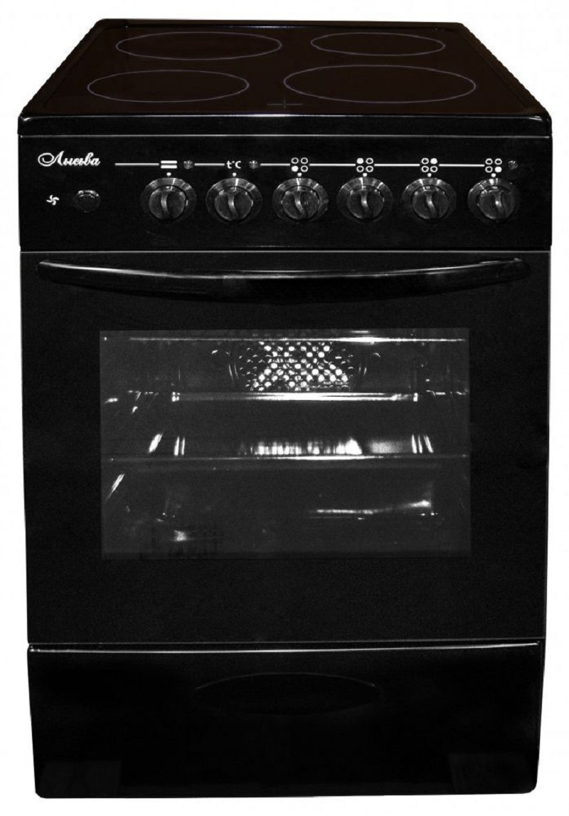 Изображение товара Кухонная плита Лысьва 1431098 55x93x67 см цвет черный