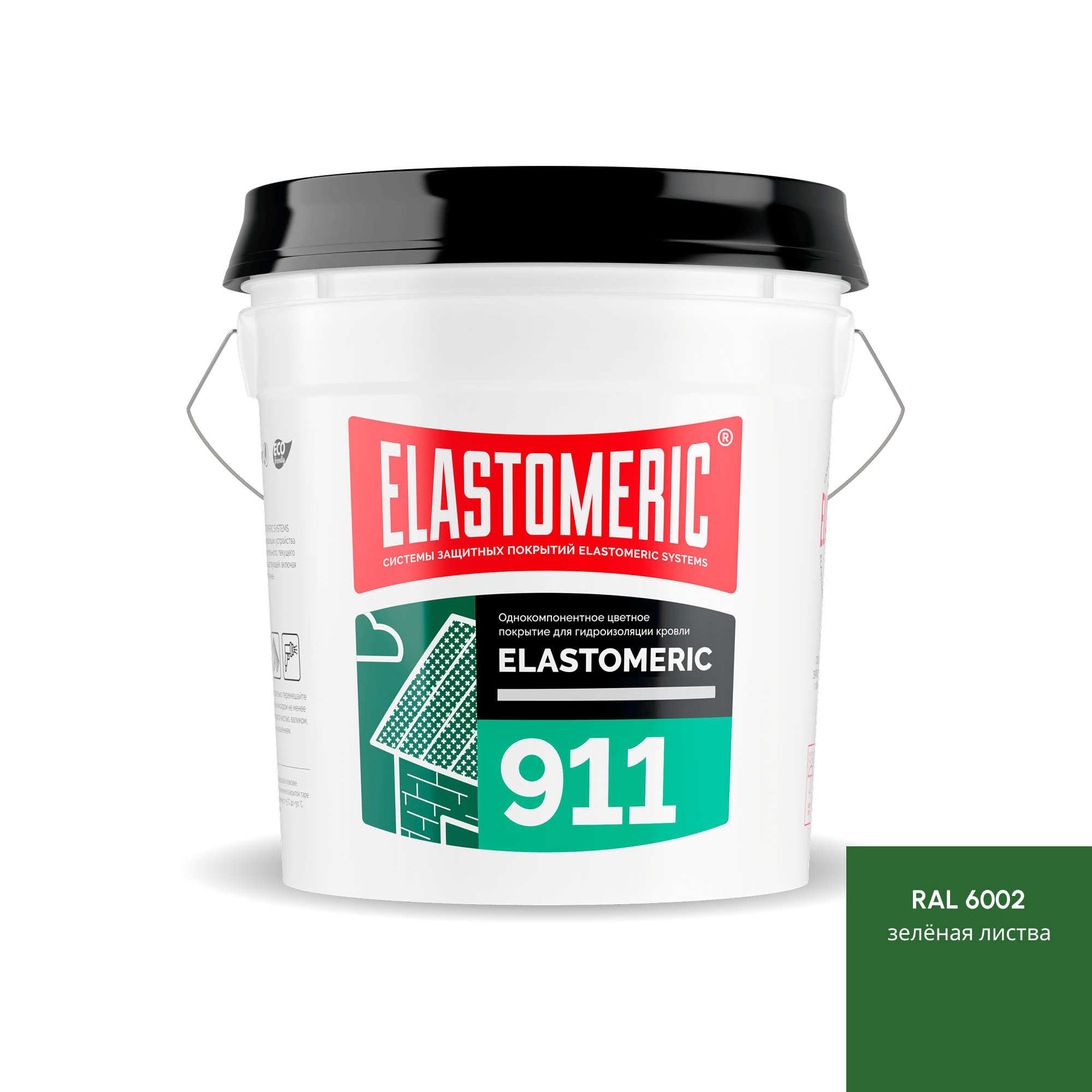 Изображение товара Мастика Elastomeric systems 911 20кг светло-зеленый