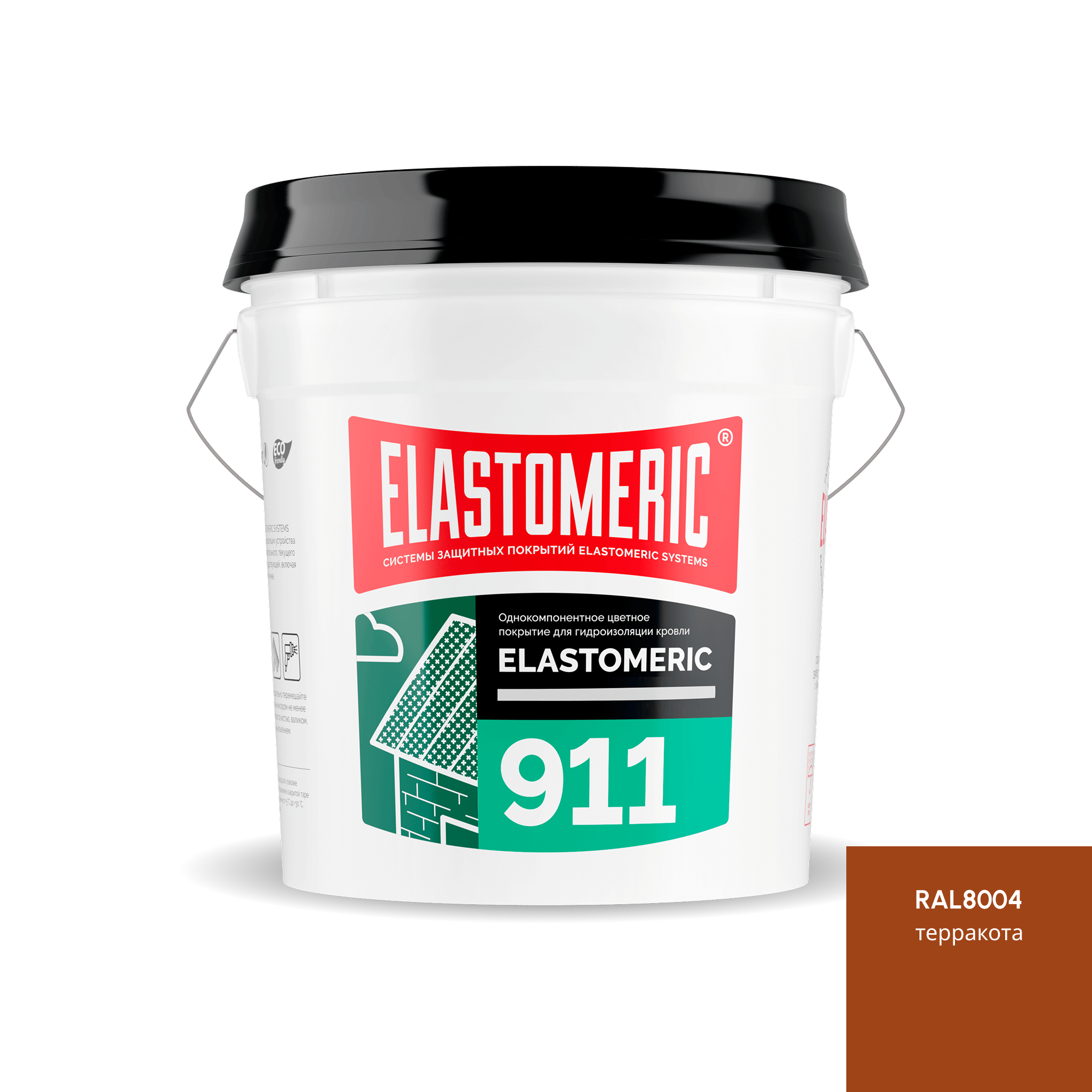 Изображение товара Мастика Elastomeric systems 911 20кг терракотовый