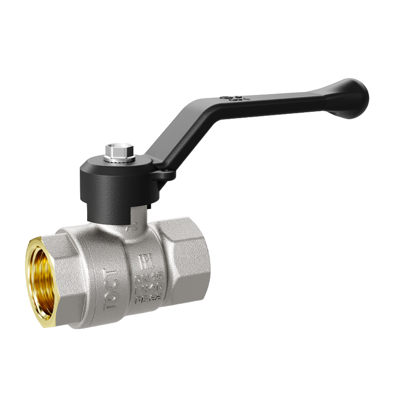 Изображение товара Кран шаровой прямой LD Pride DN40 PN25 1 1/2" ВР латунь ручка рычаг