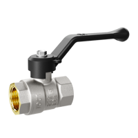Изображение товара Кран шаровой прямой LD Pride DN50 PN25 2" ВР латунь ручка рычаг