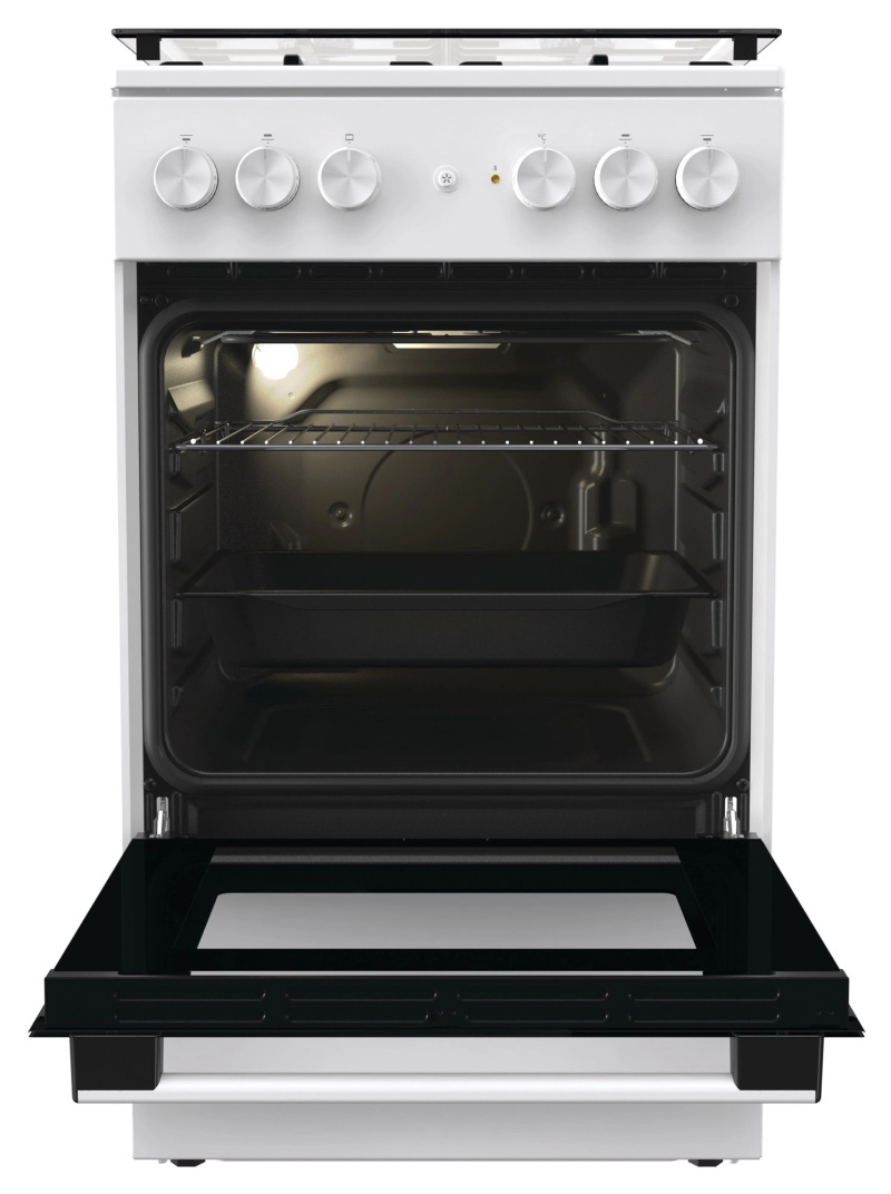 Изображение товара Кухонная плита Gorenje 1829600 белый 57x94x71 см стеклянная крышка