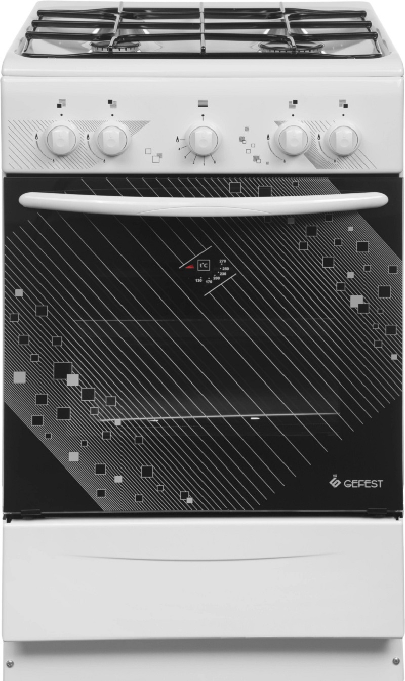 Изображение товара Кухонная плита Gefest 2096230 белый газовая с механическим управлением