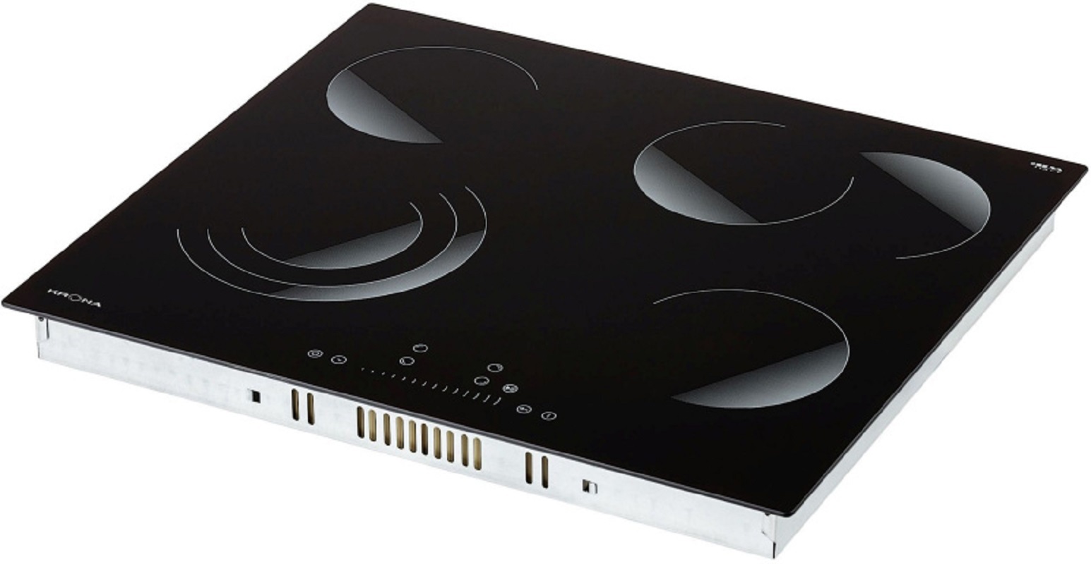 Изображение товара Электрическая варочная панель Krona BRILLARE 60 BL 57 см 4 конфорки цвет черный