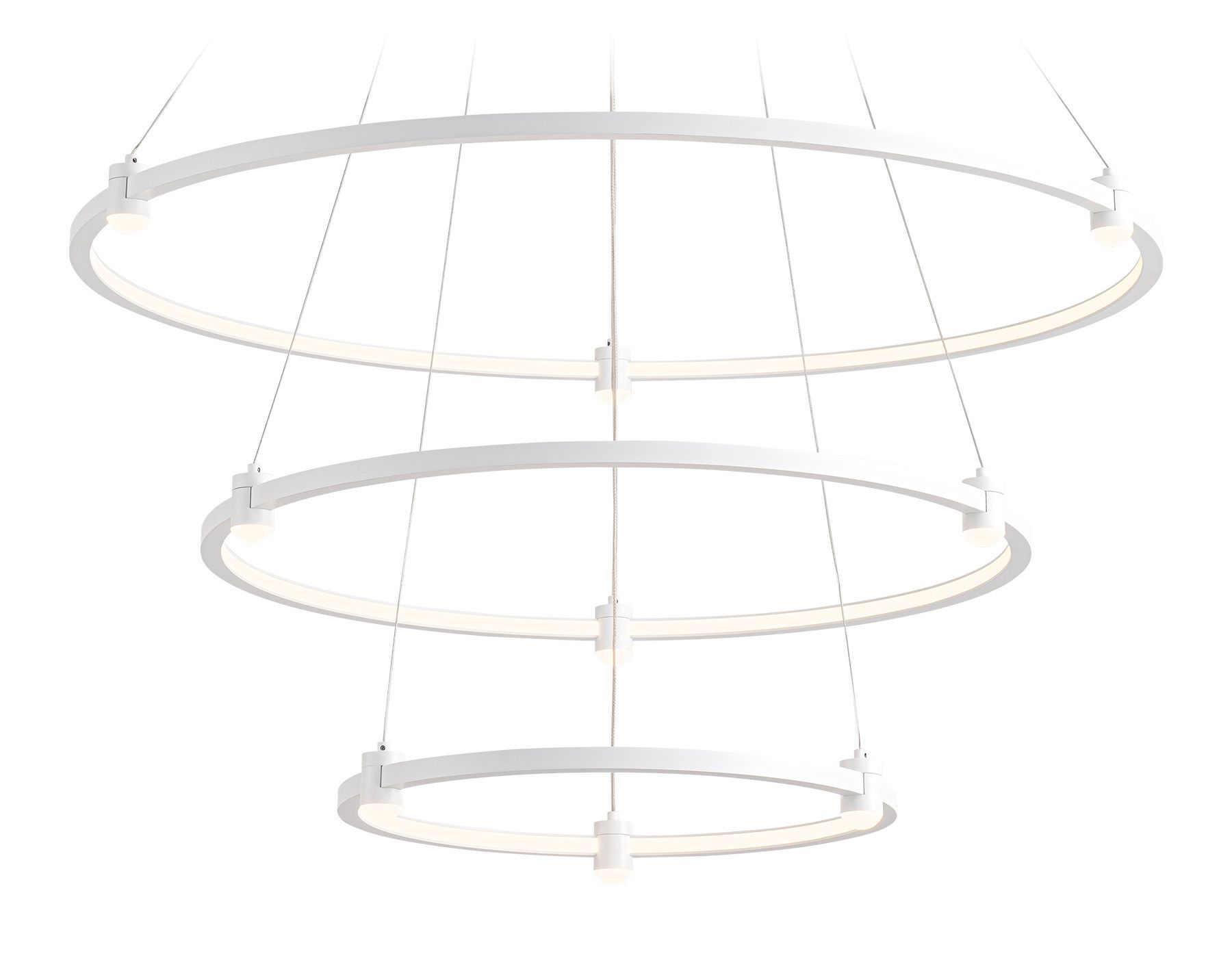 Изображение товара Люстра подвесная AMBRELLA LIGHT FL5511 COMFORT стиль Хай-тек белый 28 м²