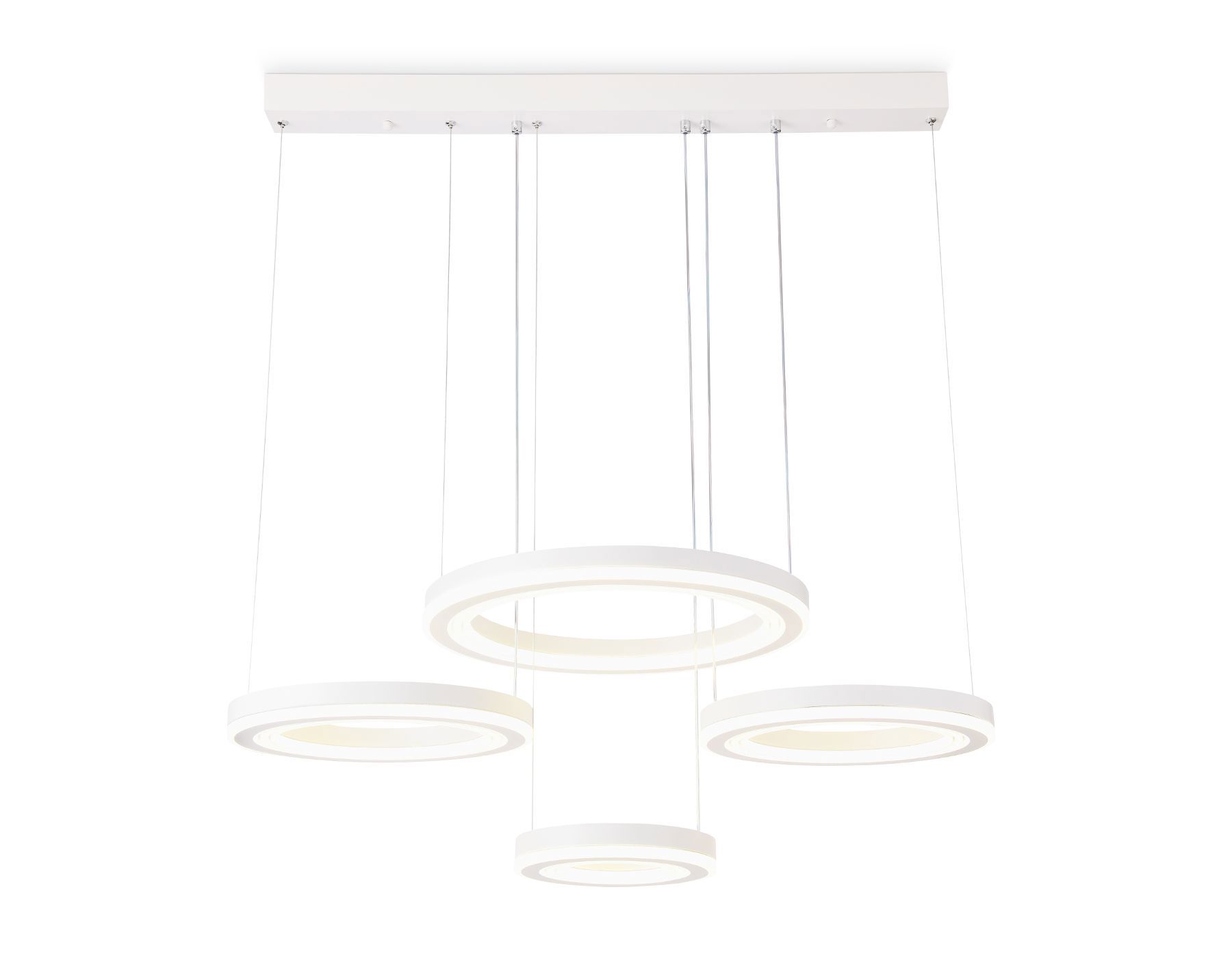 Изображение товара Светильник подвесной светодиодный AMBRELLA LIGHT FA4325 Acrylica 23 м² теплый белый свет цвет белый
