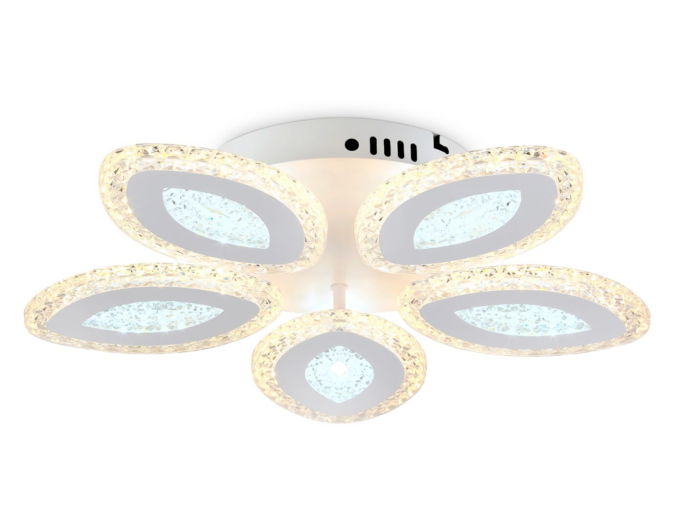 Изображение товара Люстра потолочная Ambrella Light FA4015 с пультом и 5 плафонами для 18 м²