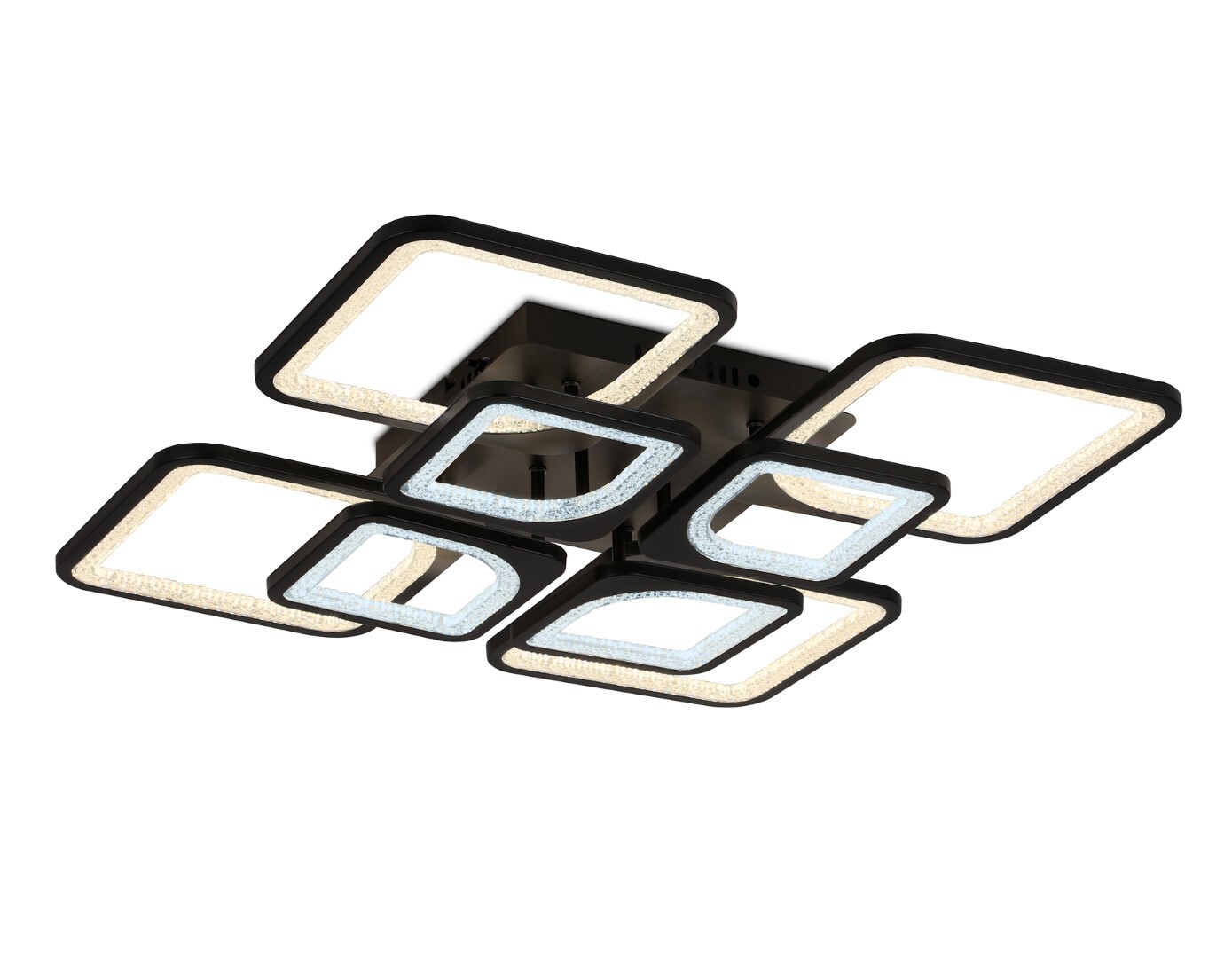 Изображение товара Люстра потолочная светодиодная Ambrella light Fa4424 регулировка белого цвета 20 м² черный