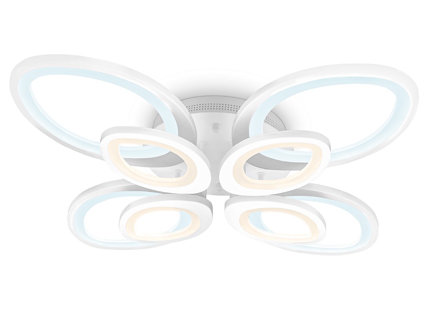 Изображение товара Потолочная светодиодная люстра Ambrella light FA4493 с пультом 20 м² белый