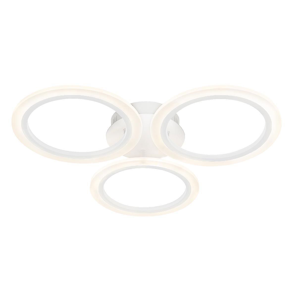 Изображение товара Современная потолочная светодиодная люстра AMBRELLA LIGHT FA4052, 3 плафона, регулировка яркости и 