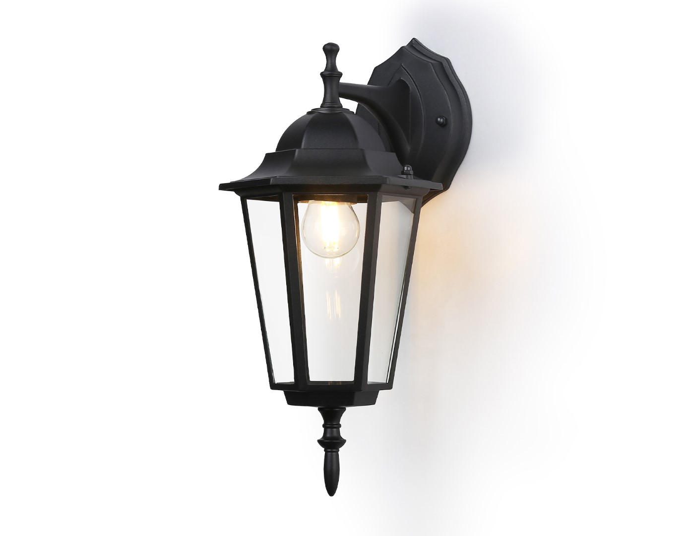 Изображение товара Светильник настенный уличный Ambrella light St2018 40 Вт IP54 цвет черный прозрачный