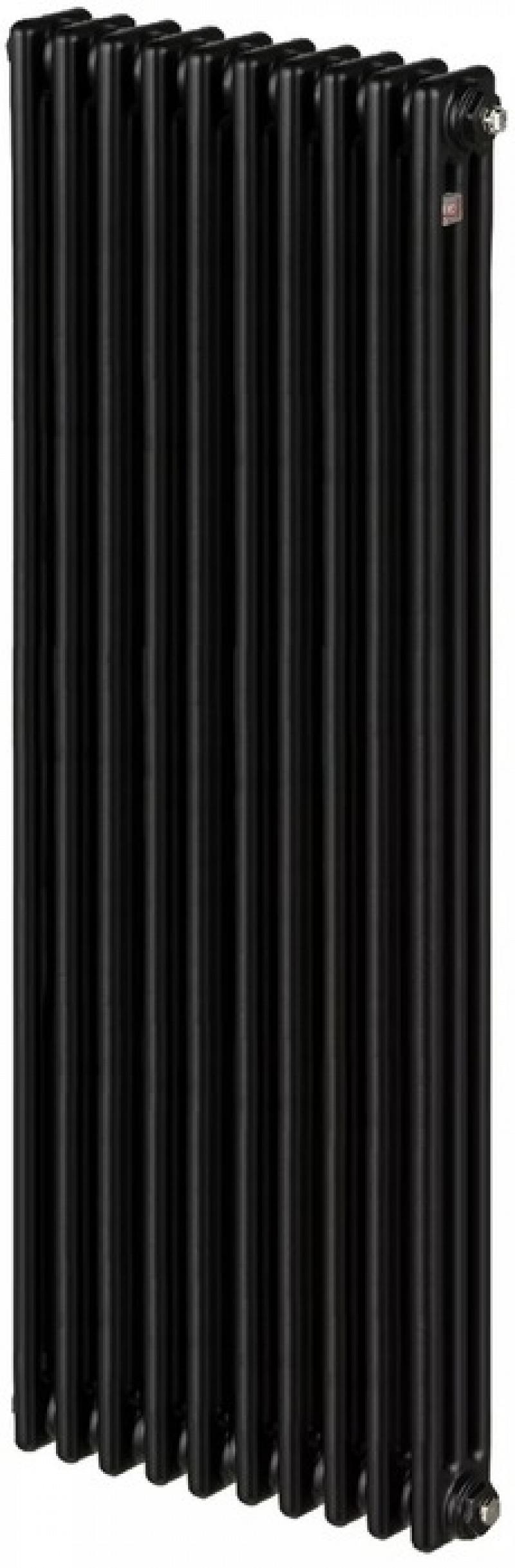 Изображение товара Стальной секционный радиатор Zehnder Charleston 10 секций черный