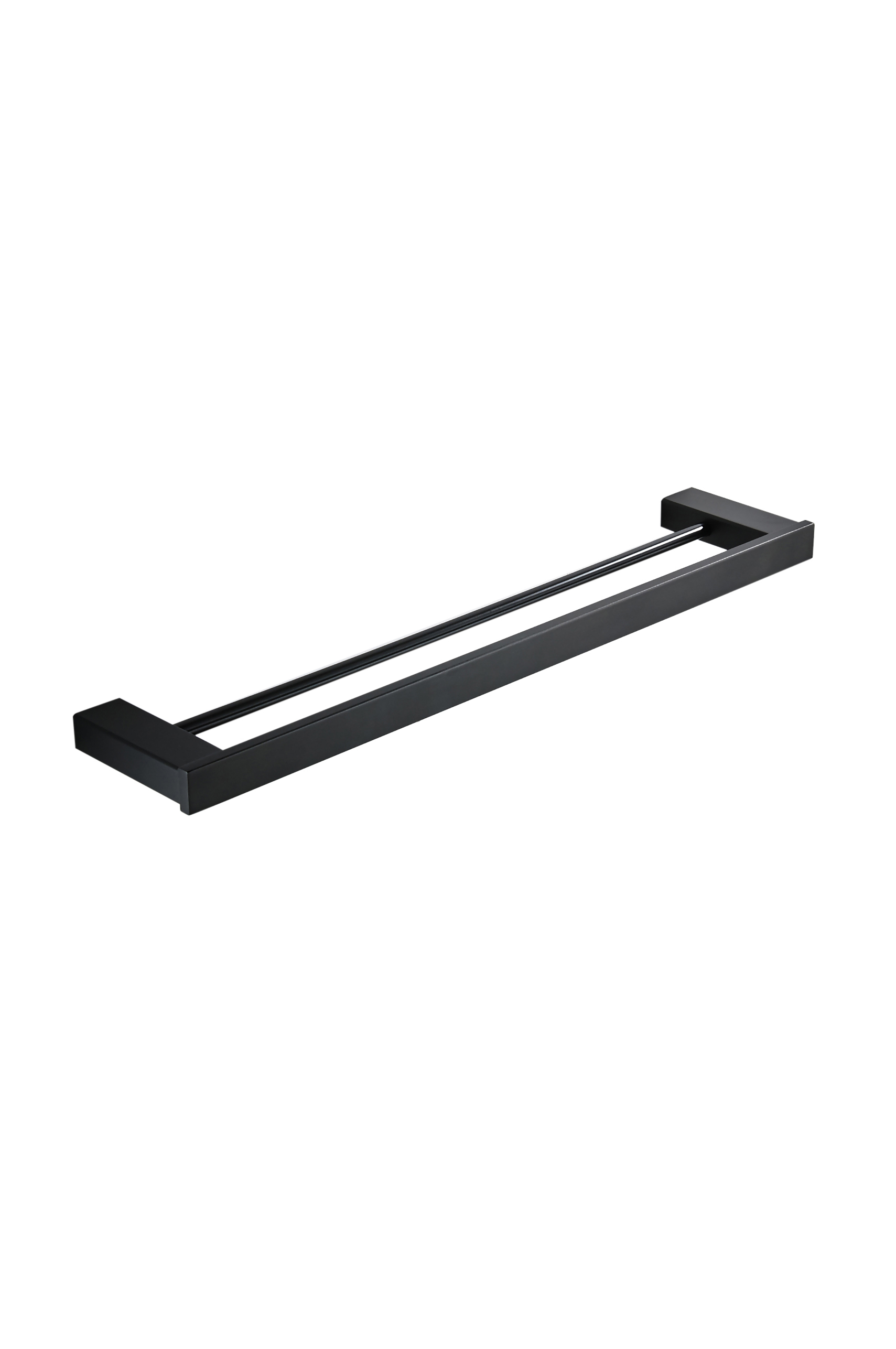 Изображение товара Держатель для полотенец Maxonor pure life PL1109-2 620см черный настенный из нержавеющей стали