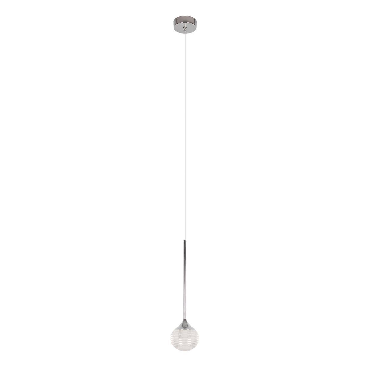 Изображение товара Светильник подвесной светодиодный Loft it 10251 chrome 1.4 м² теплый белый (желтый) свет цвет серый/серебристый