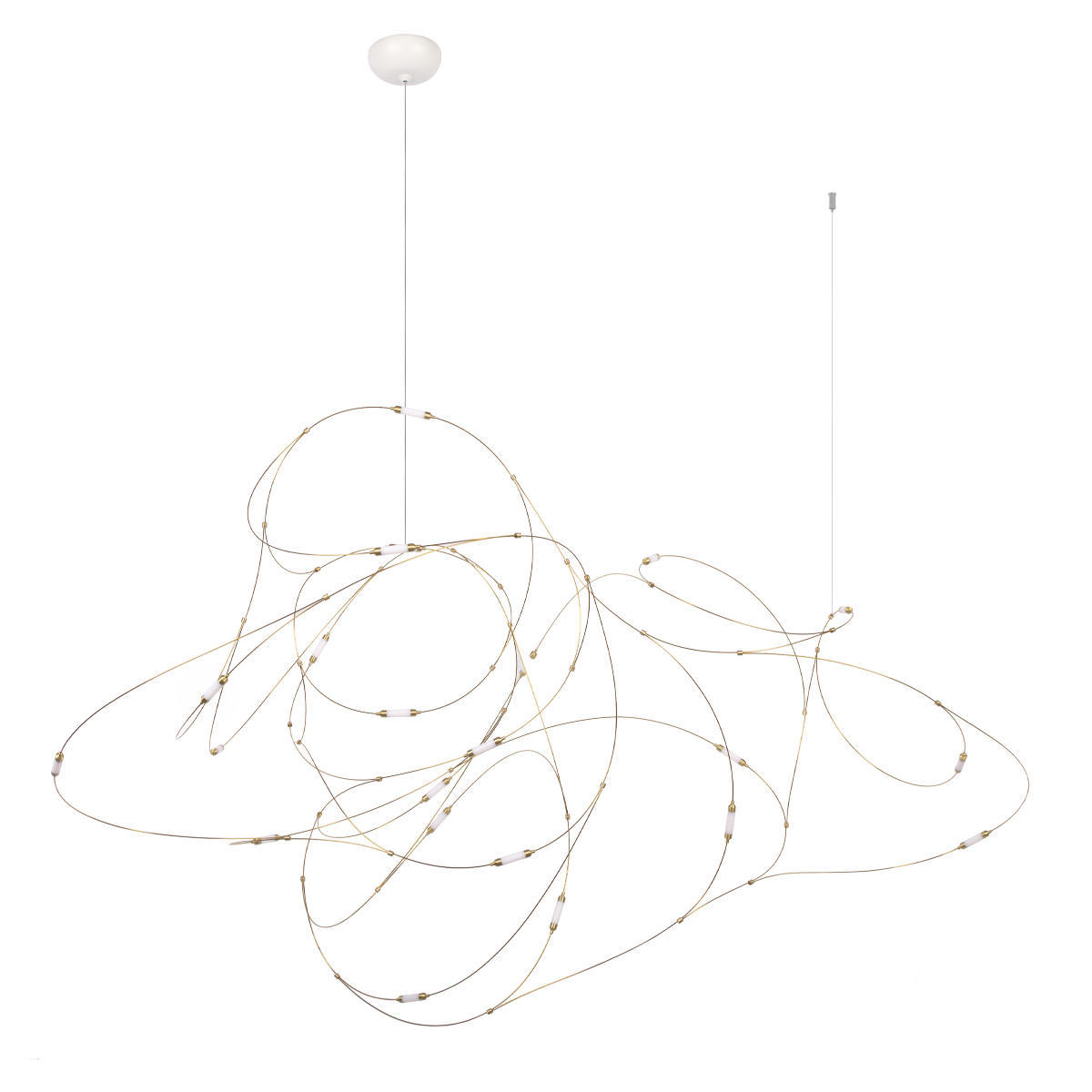 Изображение товара Подвесной светодиодный светильник Loft It Flock of Light 10309/21 4 кв.м нейтральный белый бронза