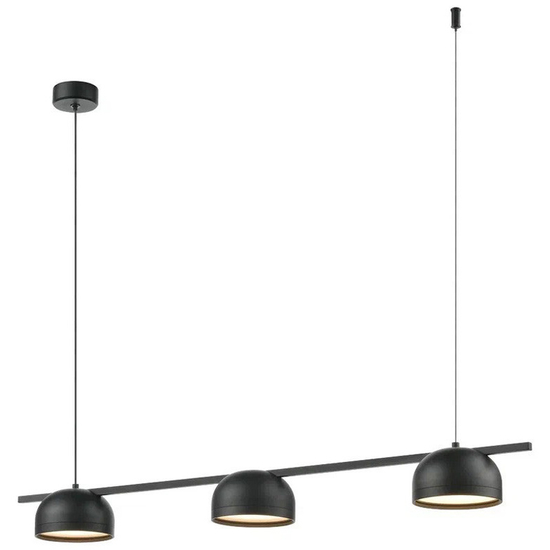 Изображение товара Светильник подвесной светодиодный Velante Современный стиль 472-023-03 11 м² нейтральный белый свет цвет черный