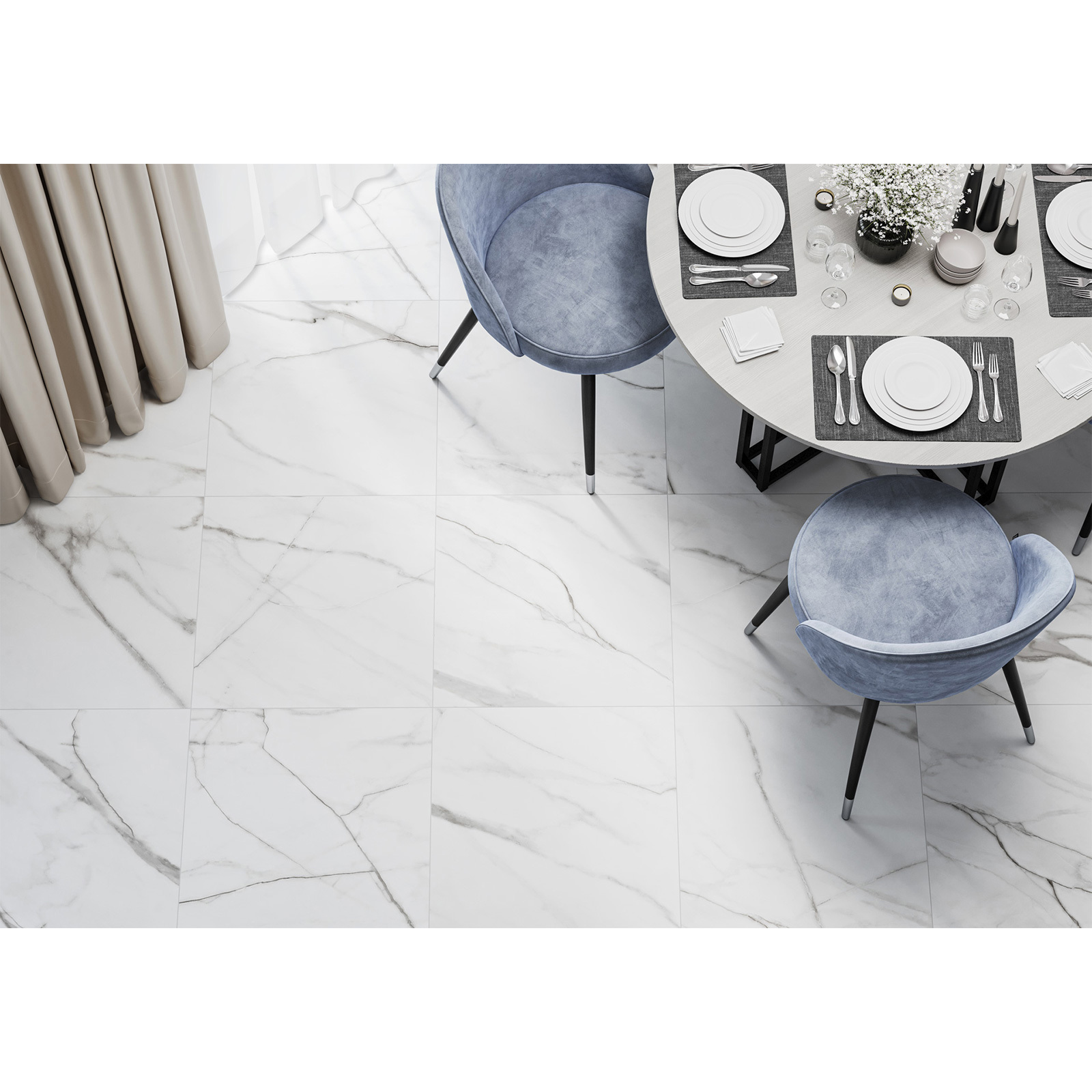 Изображение товара Керамогранит Artkera group Pure marble 60x60 см бежевый