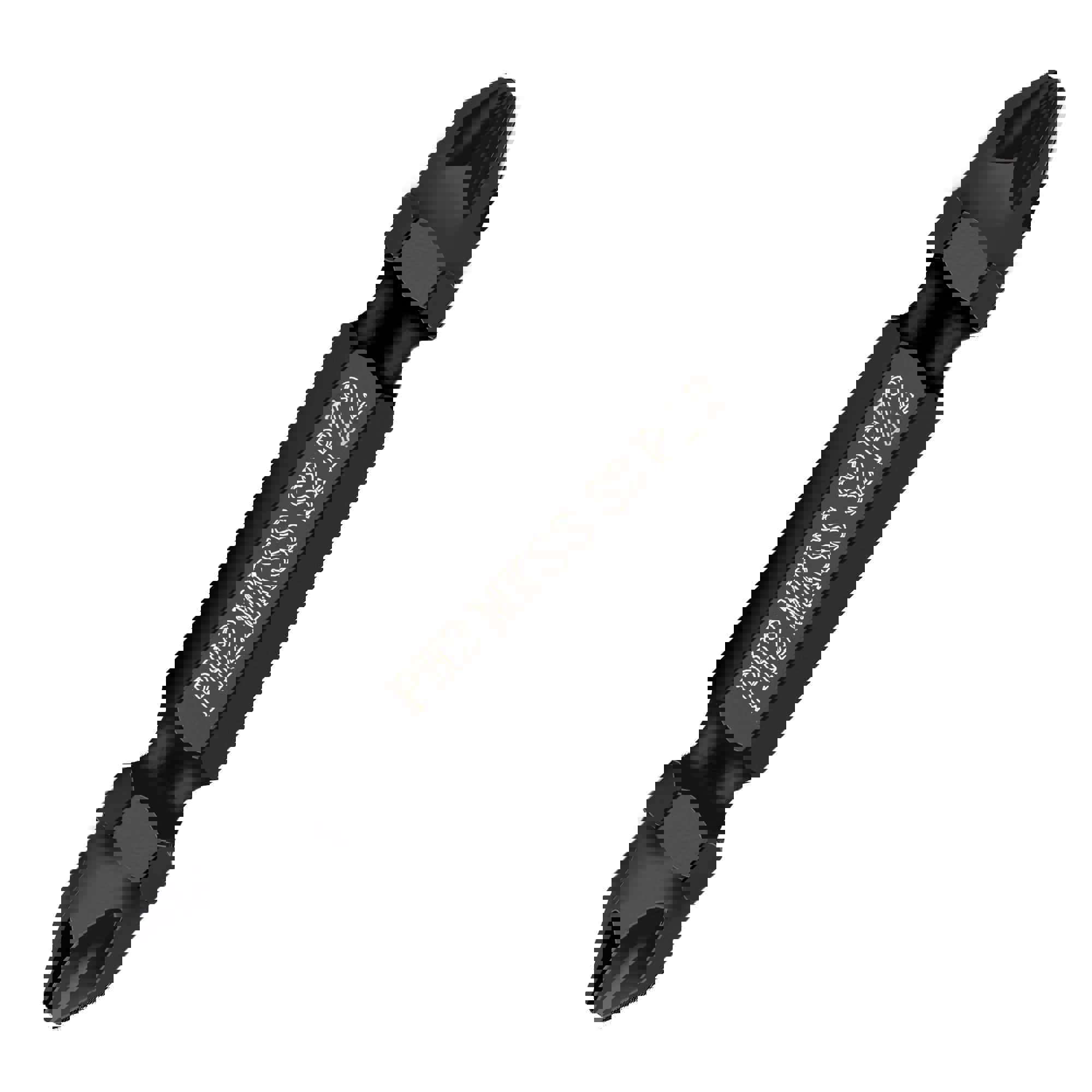 Изображение товара Бита крестовая магнитная ударная двухсторонняя MKSS Toolbox MK2823 PH2 PZ1 65 мм 10 шт