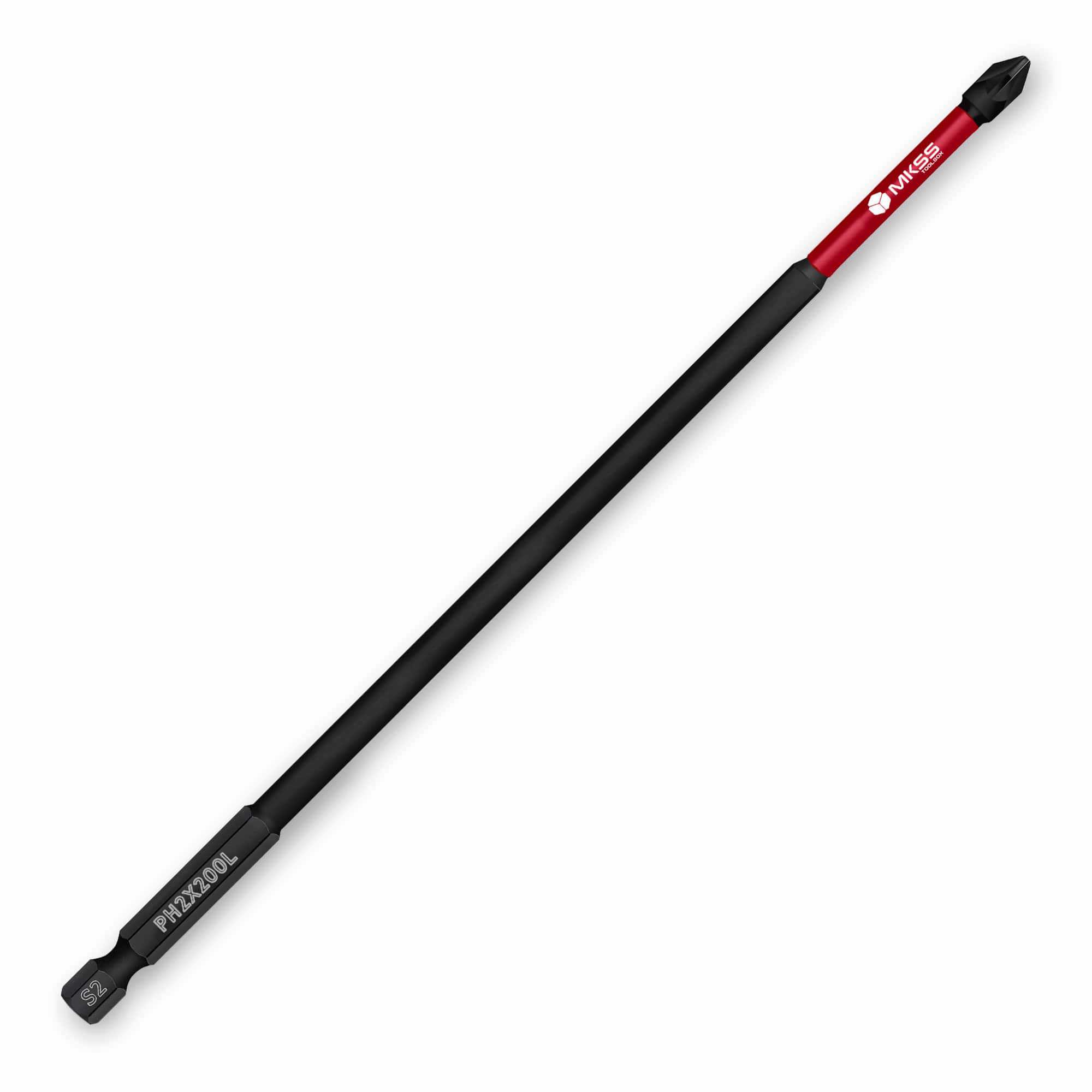 Изображение товара Бита крестовая торсионная магнитная ударная Mkss Toolbox MK3082 PH2x200 мм, 5 шт