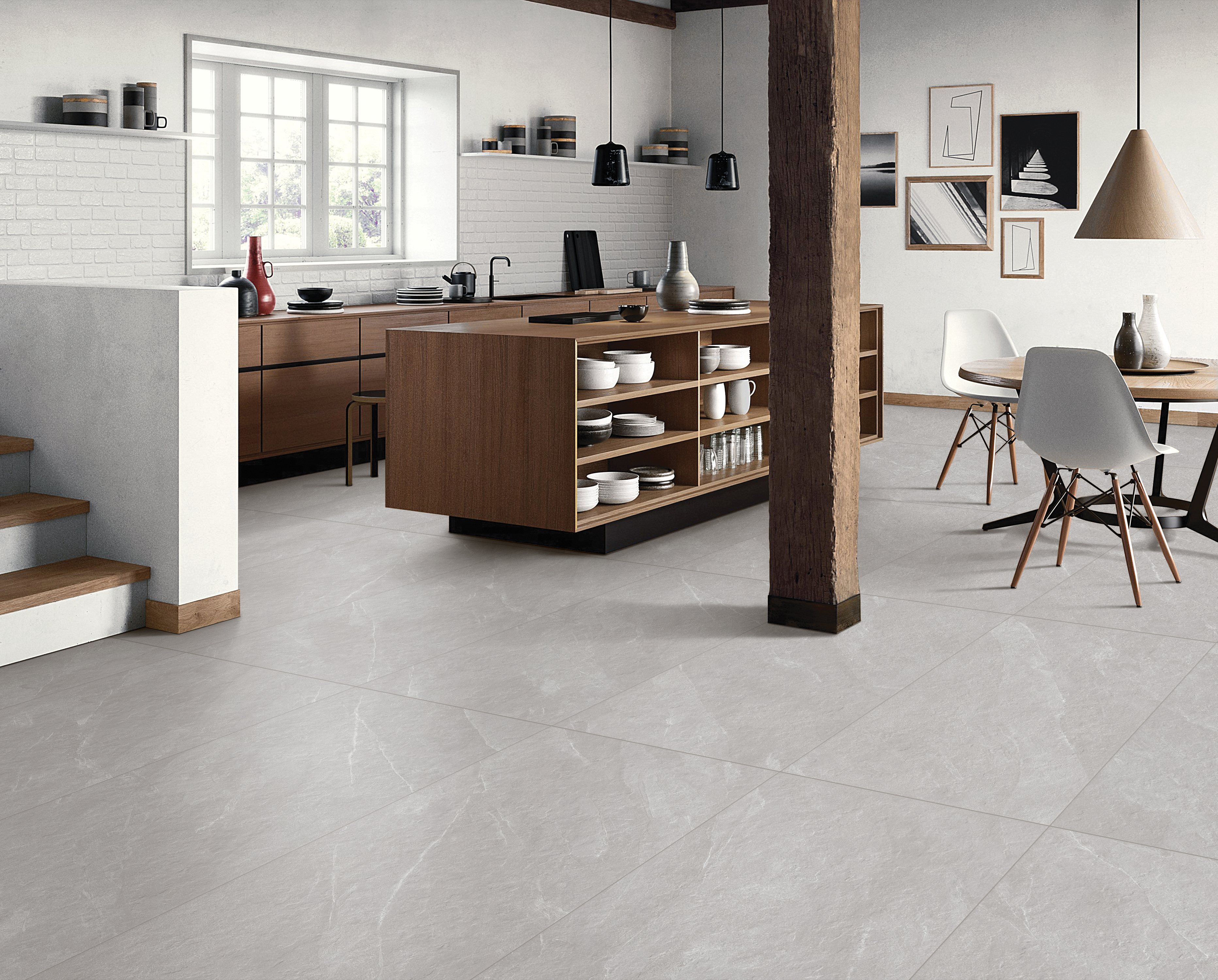 Изображение товара Керамогранит Kerlife Morion 929511 60x120см цвет mist для интерьера и фасада