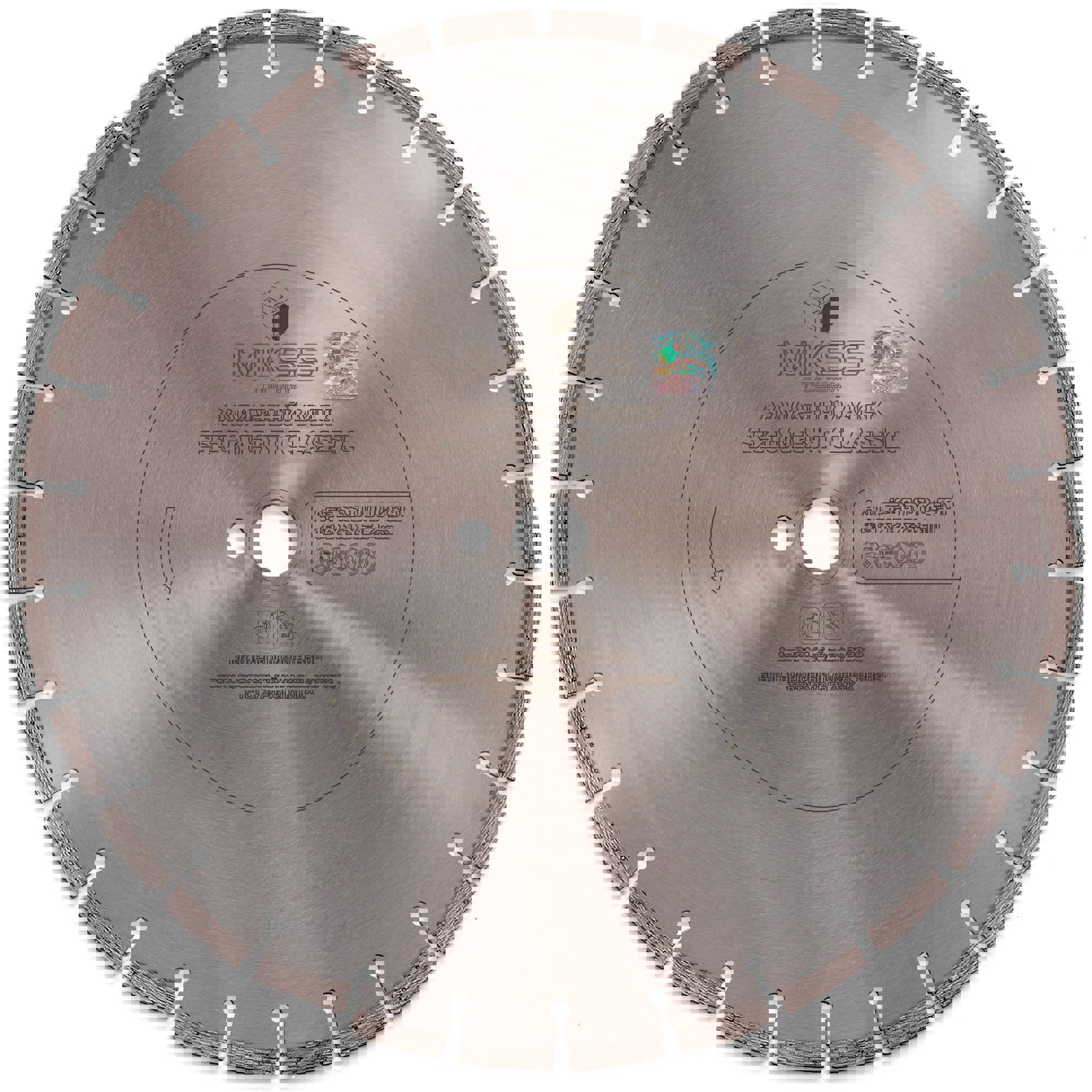 Изображение товара Диск алмазный сегментный 450x25.4x3.3 мм MKSS TOOLBOX для бетона и кирпича