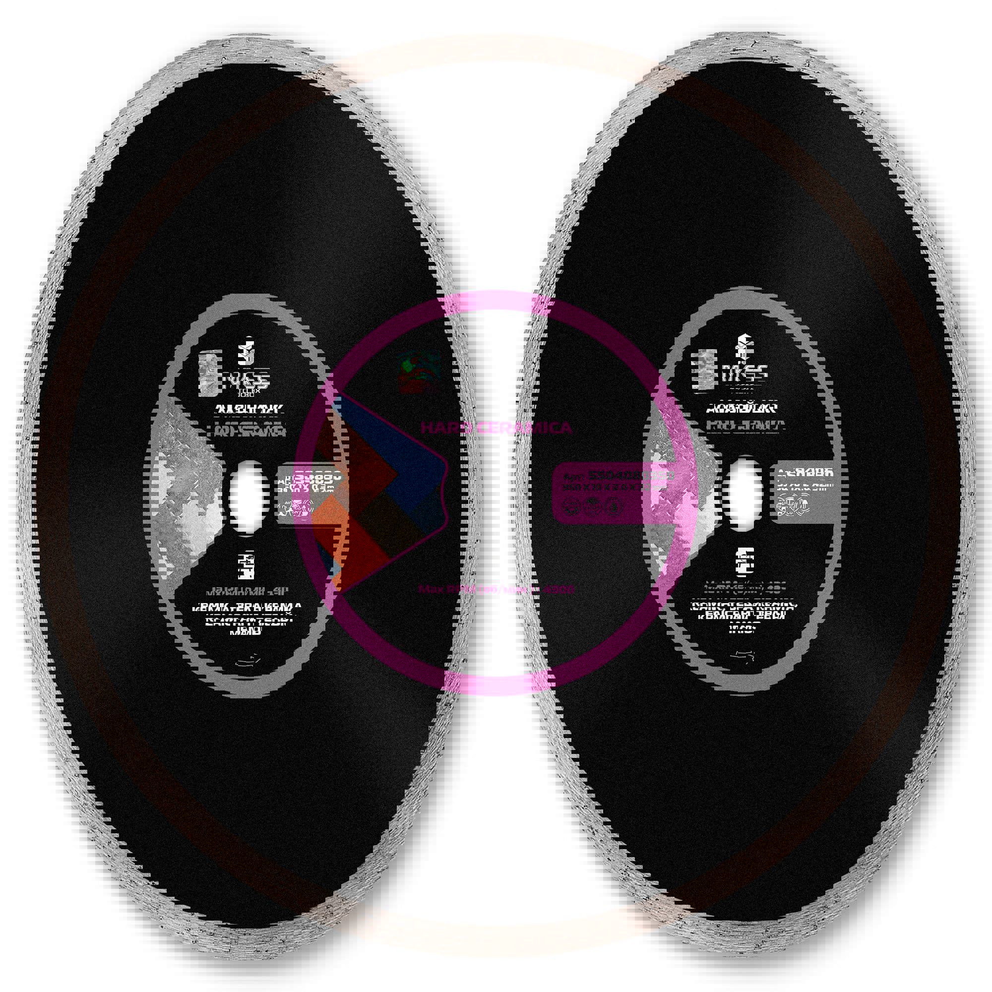 Изображение товара Диск алмазный MKSS TOOLBOX HARD CERAMICA 350x32x2 мм для керамики и керамогранита