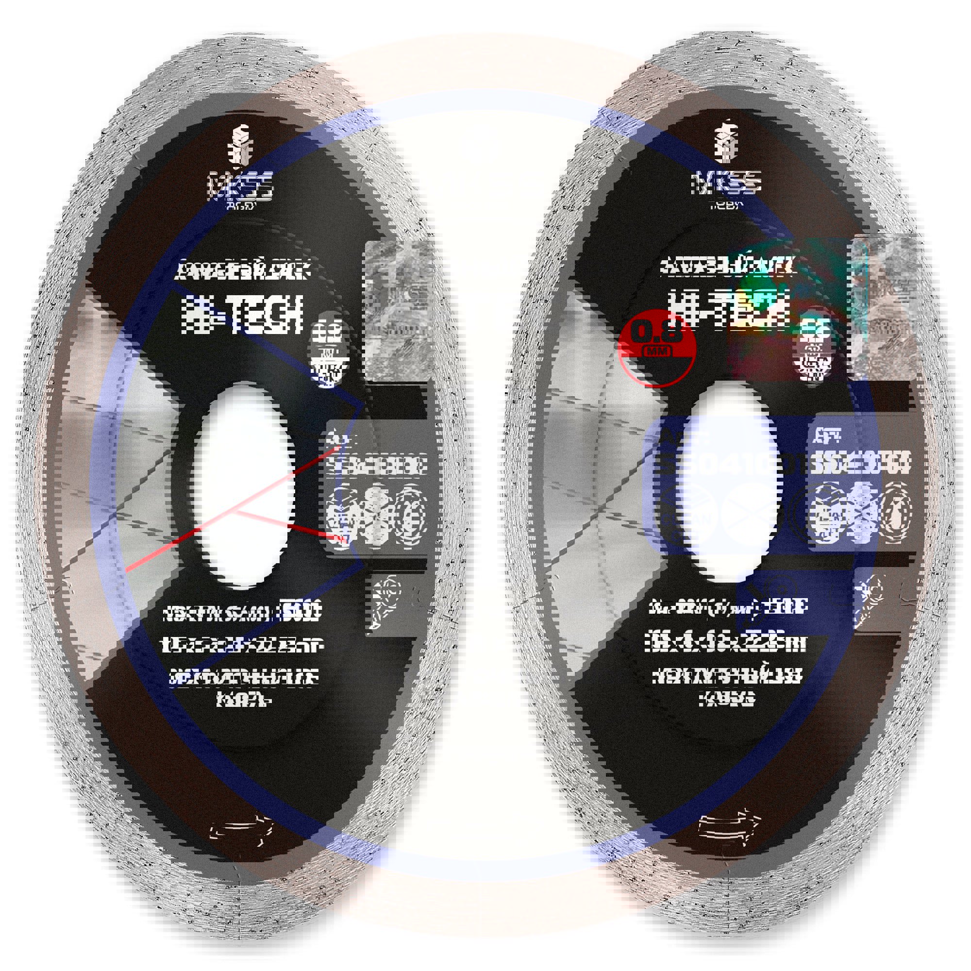 Изображение товара Диск алмазный по керамике MKSS TOOLBOX 105x22.2x0.8 мм