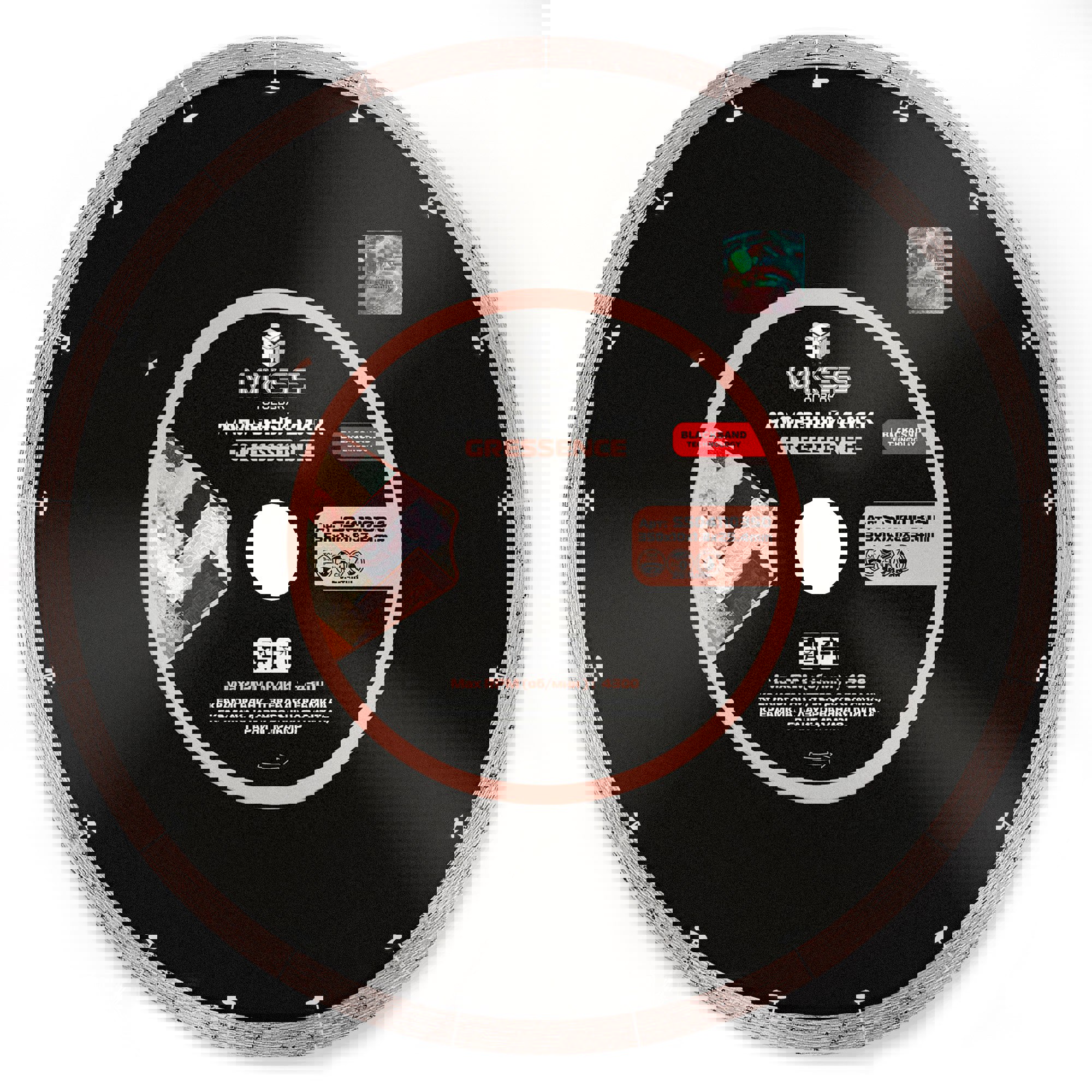 Изображение товара Диск алмазный по керамограниту MKSS TOOLBOX Gressence 350x25.4x1.8 мм