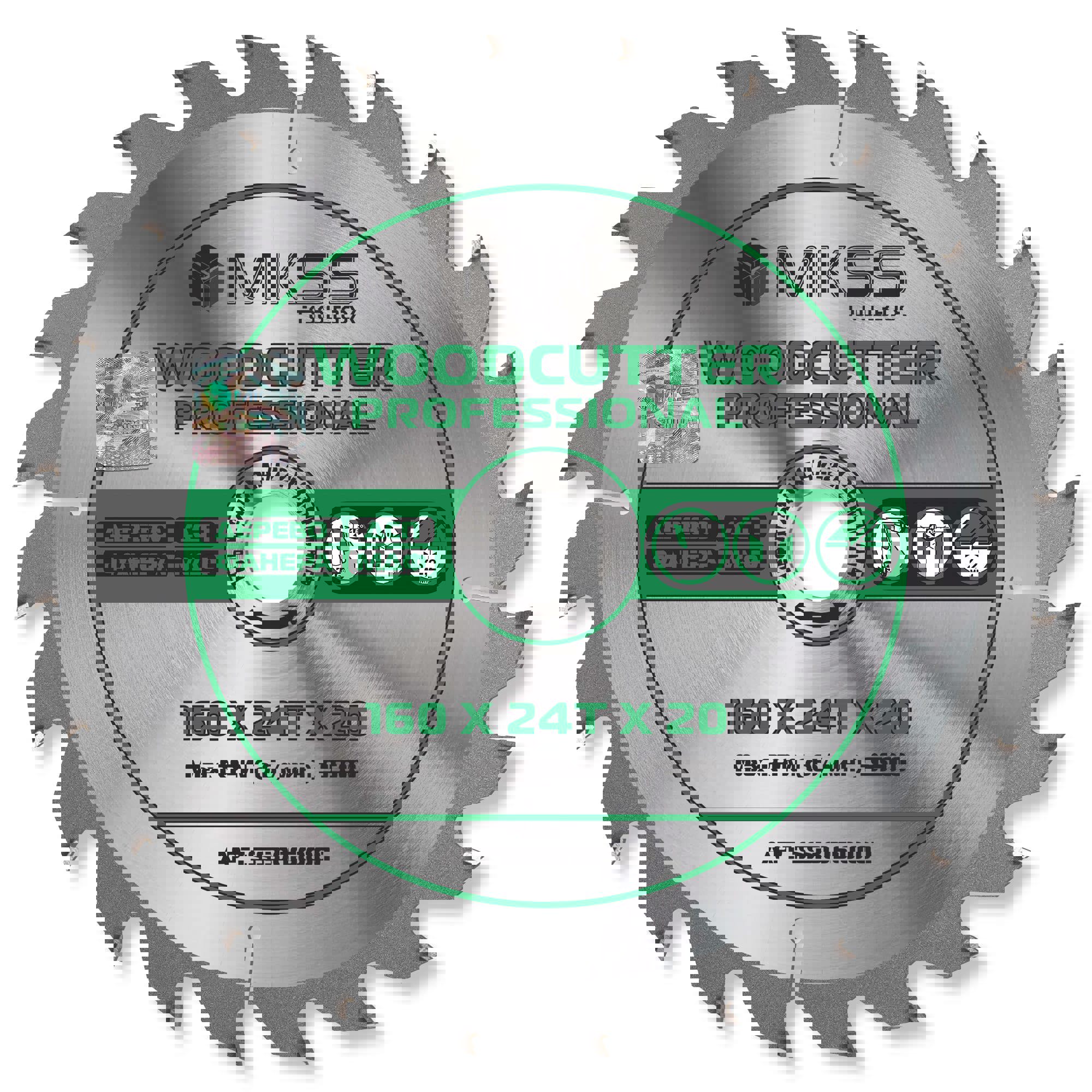 Изображение товара Диск пильный MKSS Toolbox Woodcutter Professional SS3016 160 мм