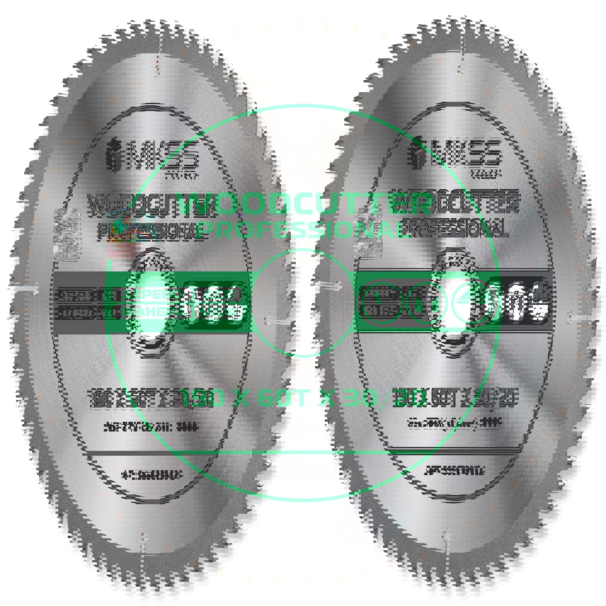 Изображение товара Диск пильный по дереву Mkss Toolbox Woodcutter SS3019, 60 зубьев, 190 мм