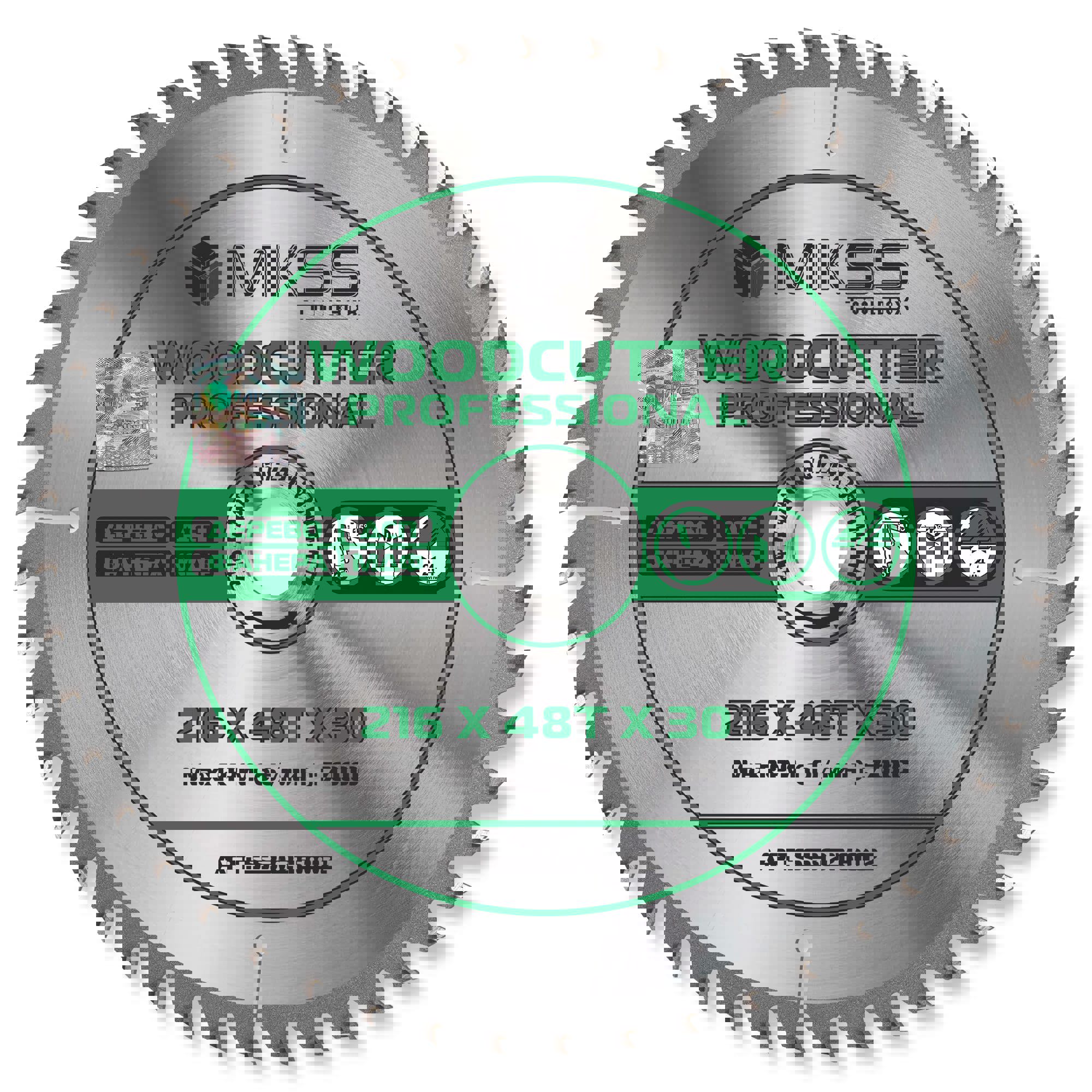 Изображение товара Диск пильный WOODCUTTER PROFESSIONAL MKSS 216x30x1.6 мм