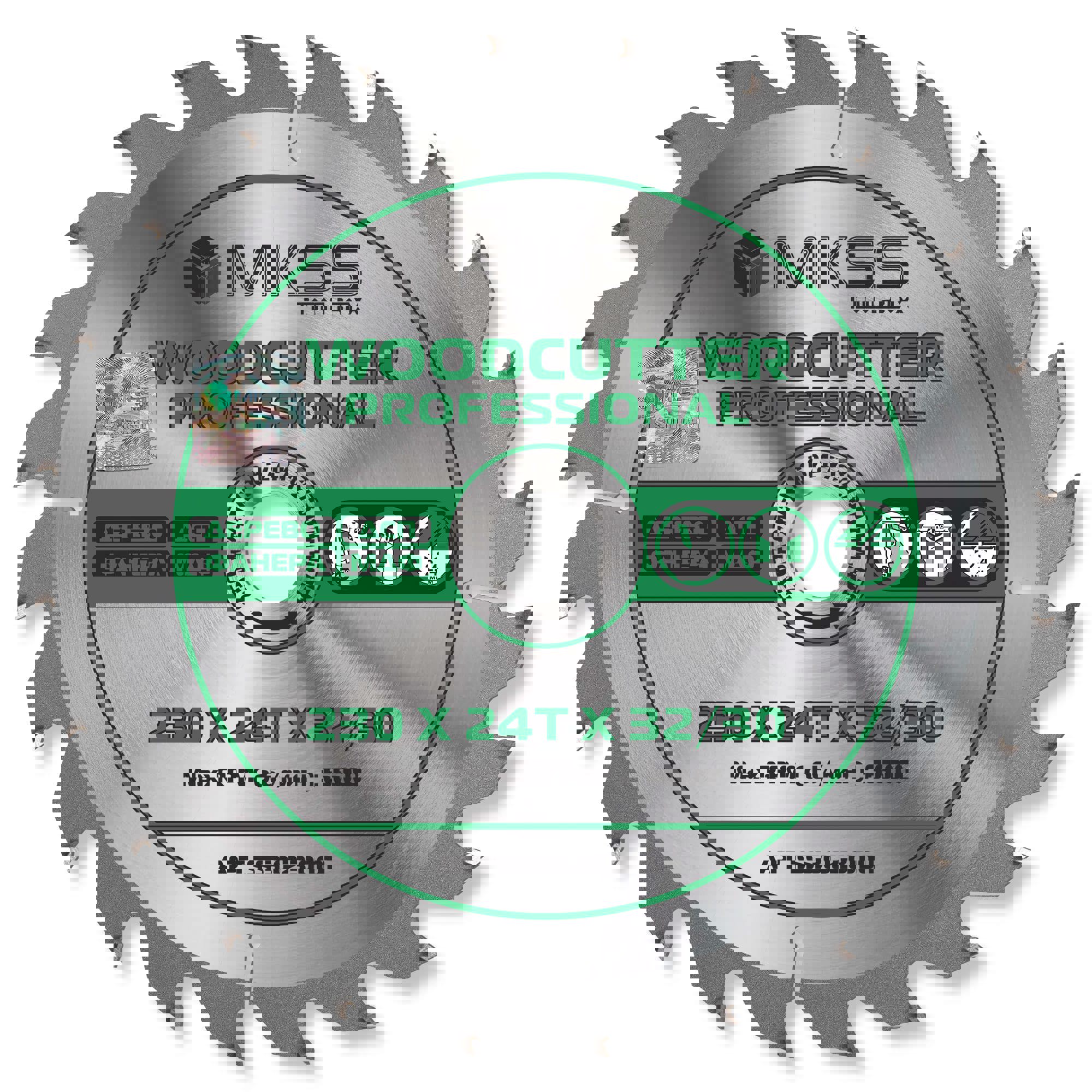 Изображение товара Диск пильный по дереву MKSS Toolbox Woodcutter SS3023 24Т 230x32x1.6 мм