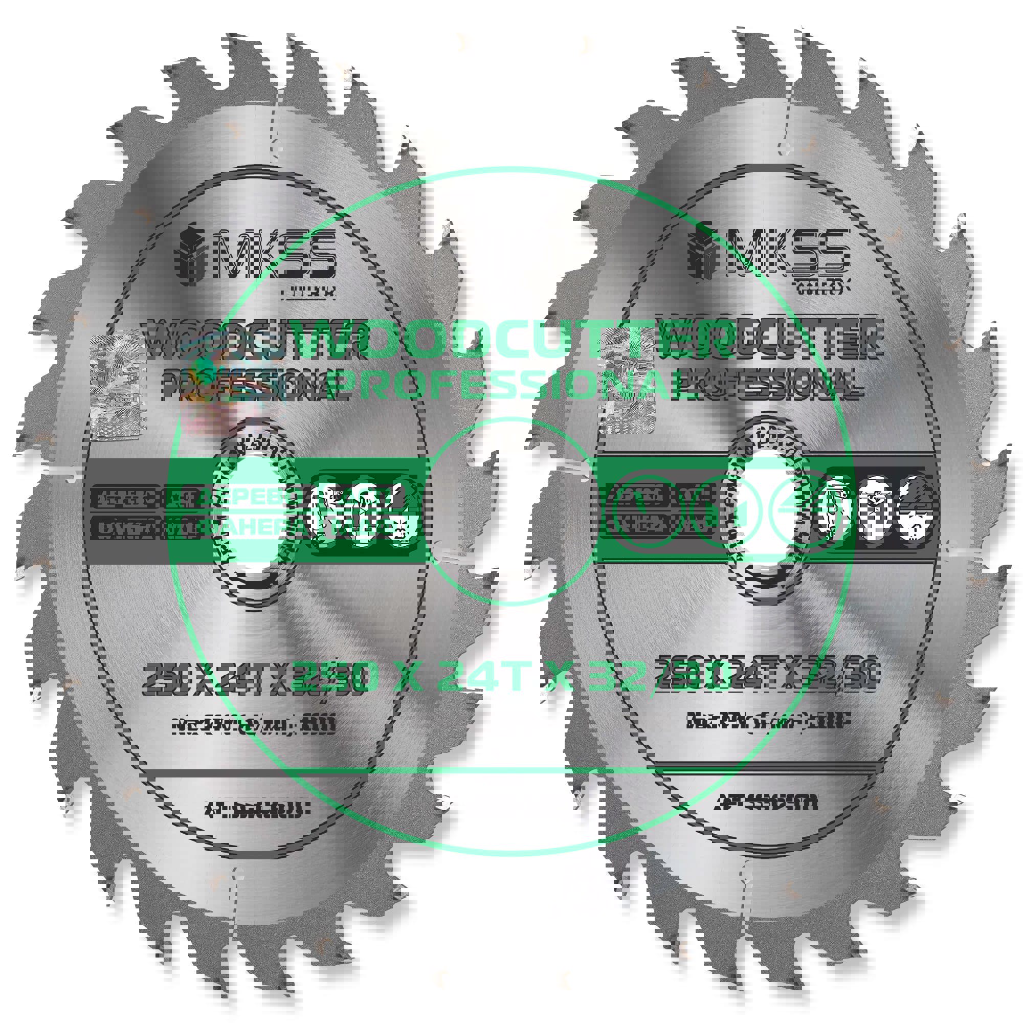 Изображение товара Диск пильный Mkss Toolbox Woodcutter SS3025 24T 250x32x1.8 мм для дерева