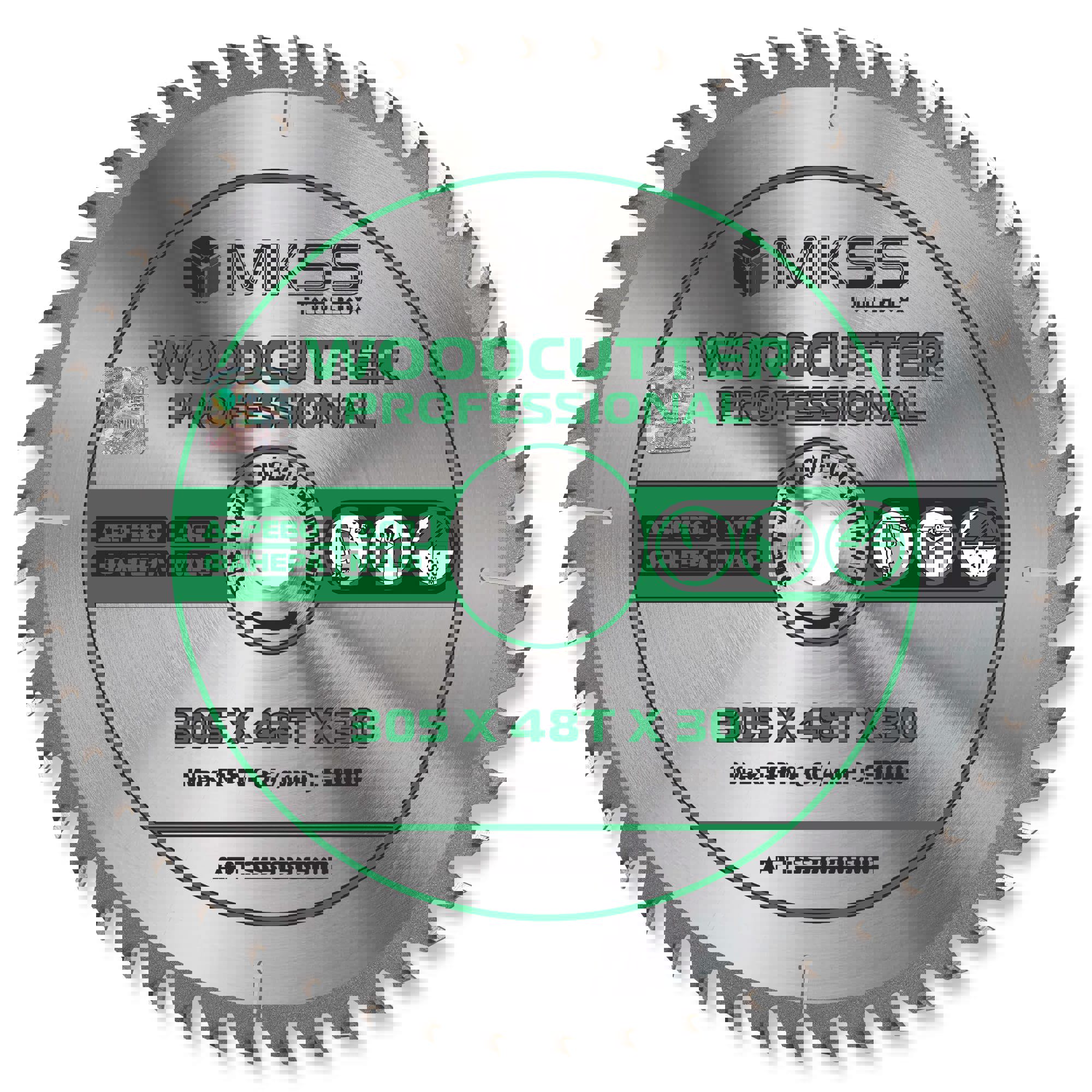 Изображение товара Диск пильный MKSS SS3030 48Т 305x30x2 мм для циркулярной пилы