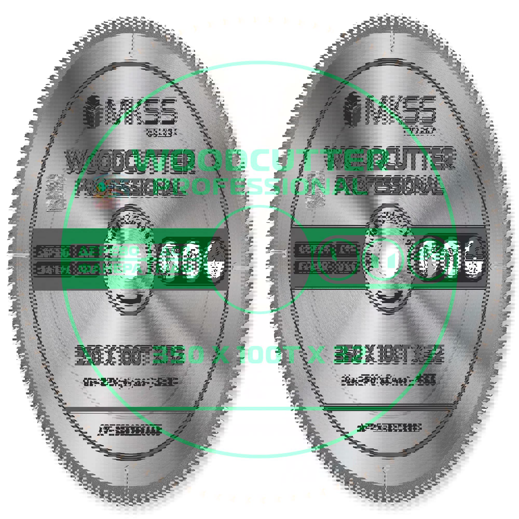 Изображение товара Диск пильный по дереву MKSS Toolbox Woodcutter Professional SS3035 350x32x2.2 мм