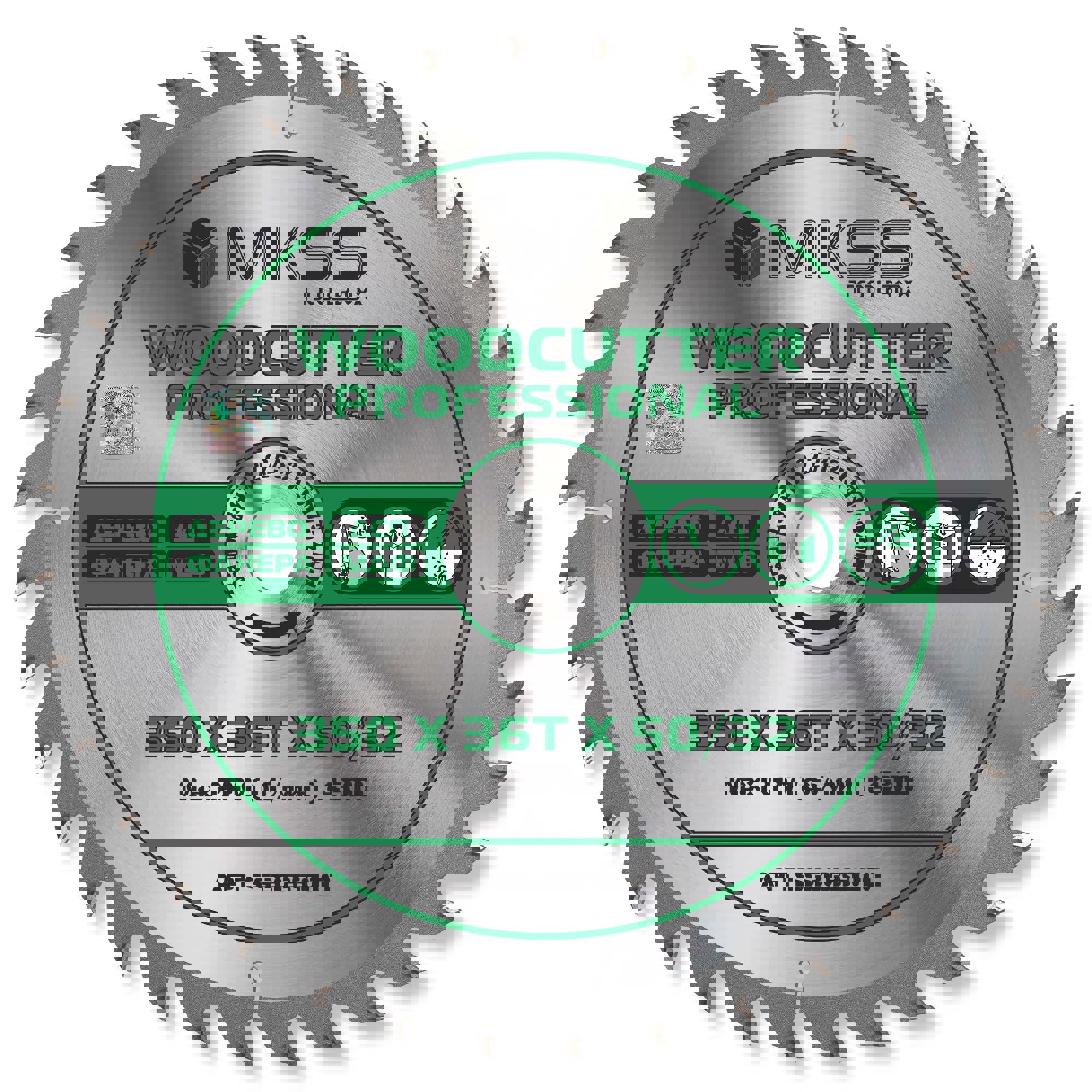 Изображение товара Диск пильный по дереву Mkss Toolbox Woodcutter Professional SS3035 36Т 350x50x2.2 мм Изображение товара Диск пильный по дереву Mkss Toolbox Woodcutter Professional SS3035 36Т 350x50x2.2 мм