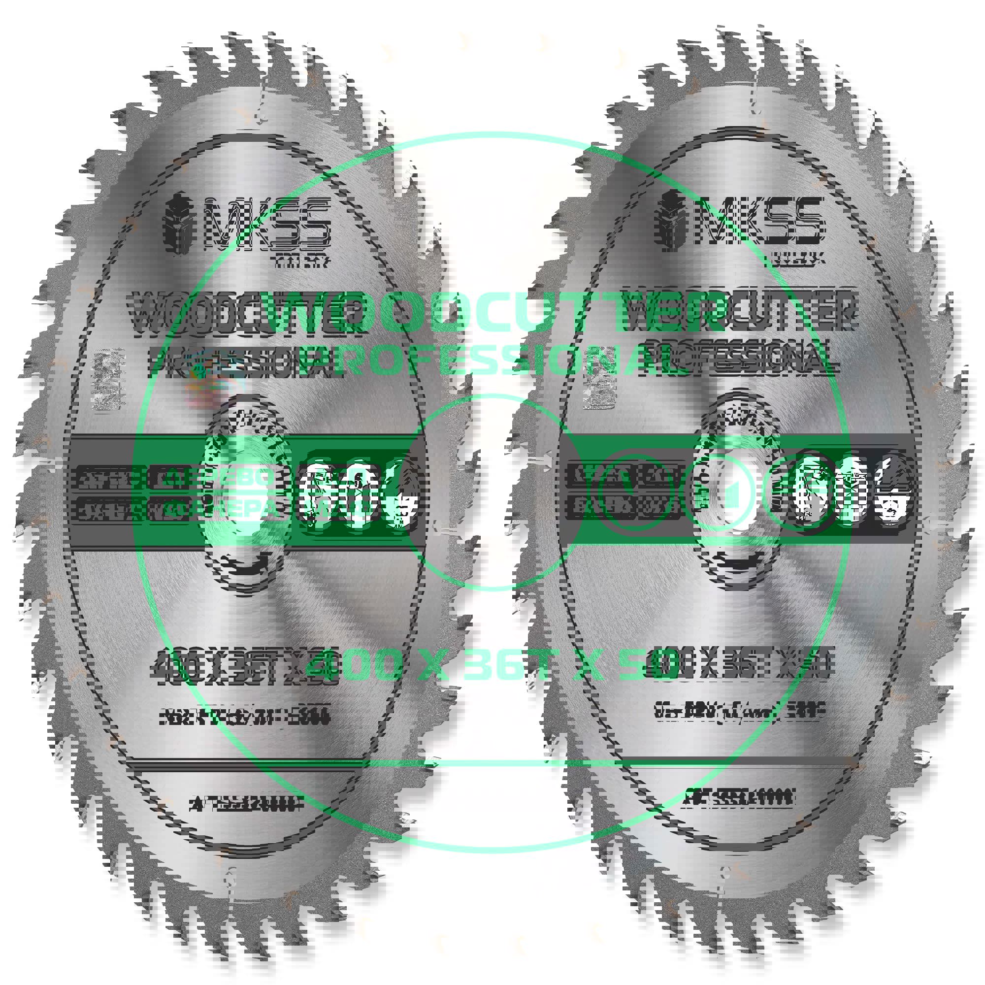 Изображение товара Диск пильный по дереву MKSS Toolbox Woodcutter Professional 36Т 400x50x2.5 мм