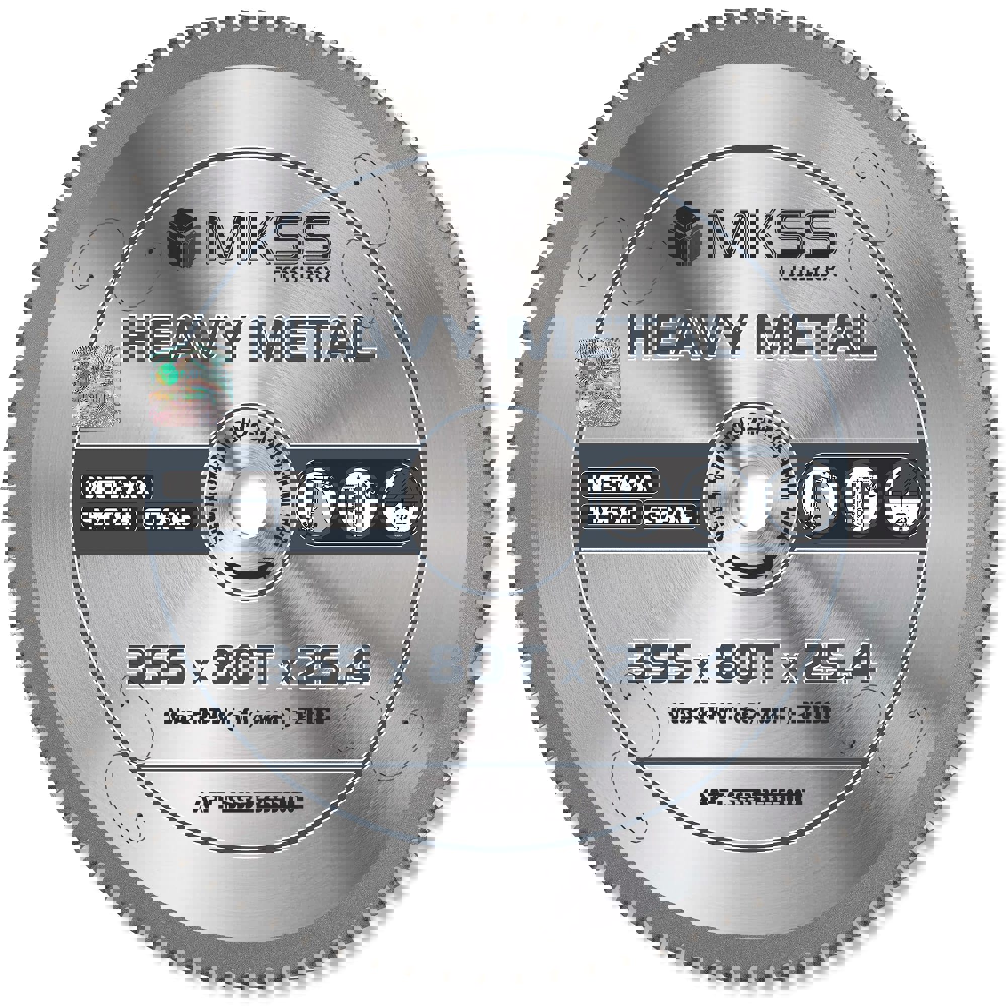 Изображение товара Диск пильный по стали Mkss Toolbox SS3135 80Т 355x25.4x1.9 мм