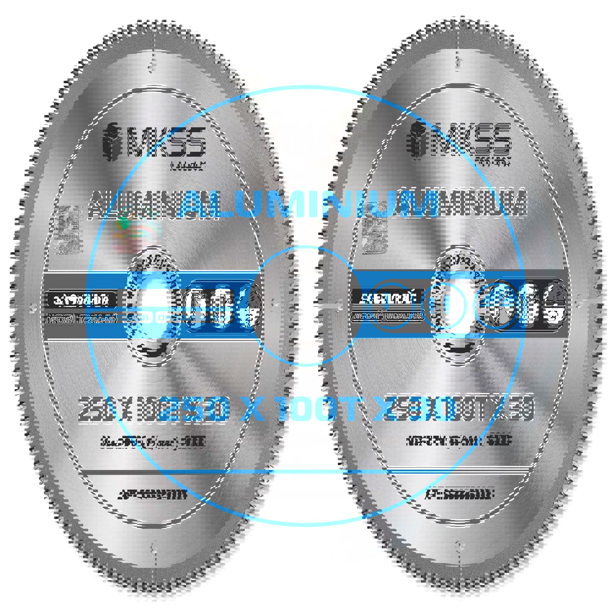 Изображение товара Диск пильный по алюминию Mkss Toolbox SS3325 100Т 250x30x2 мм
