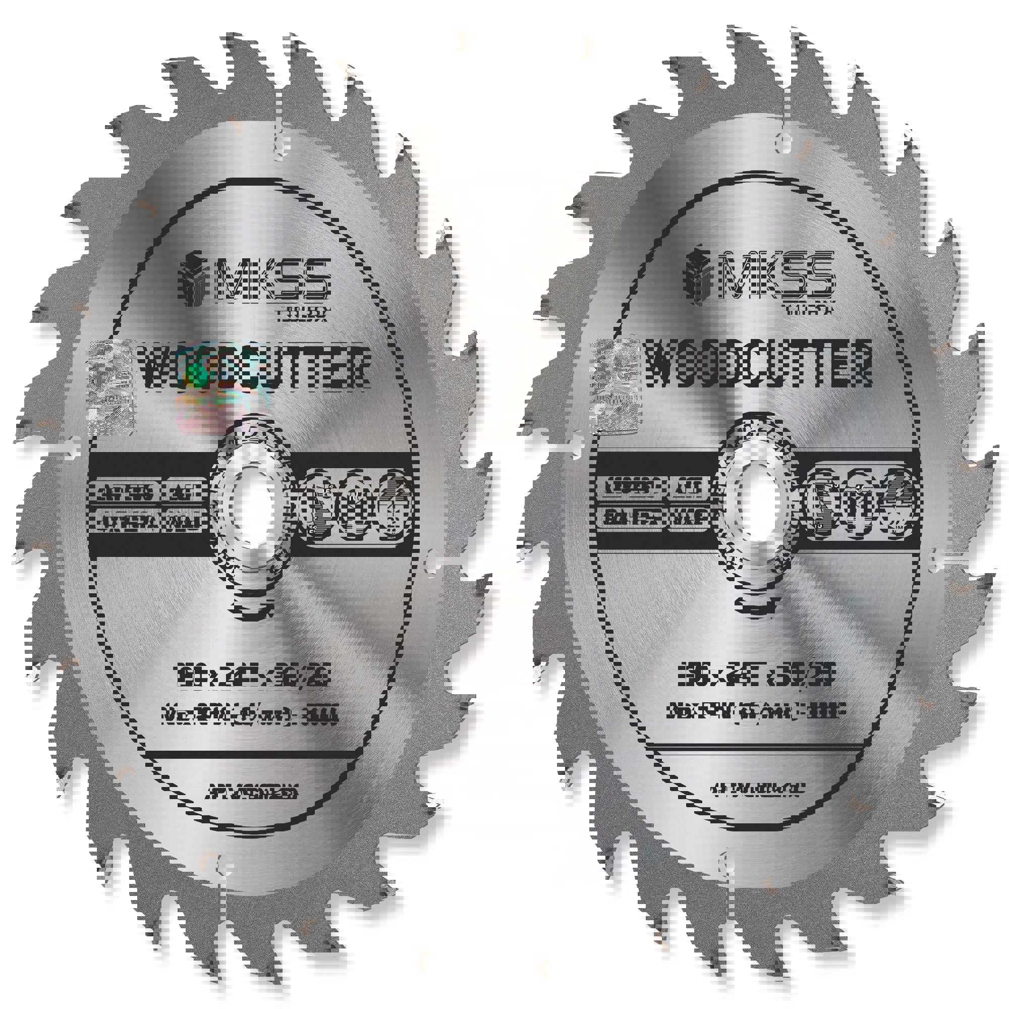Изображение товара Диск пильный по дереву MKSS WC1900 190х30х1.4 мм 24Т