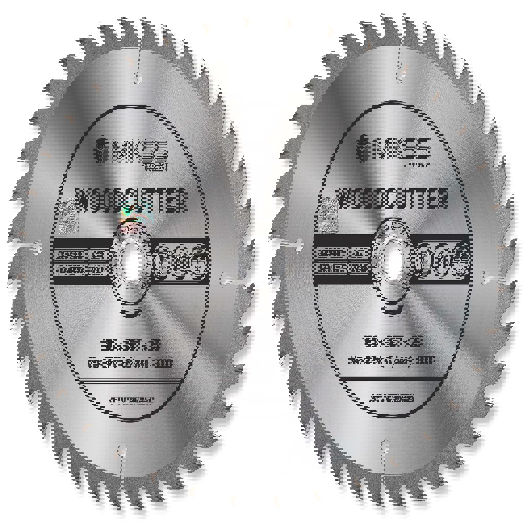 Изображение товара Диск пильный по дереву Mkss Toolbox Woodcutter WC1900 36Т 190x20x1.4 мм