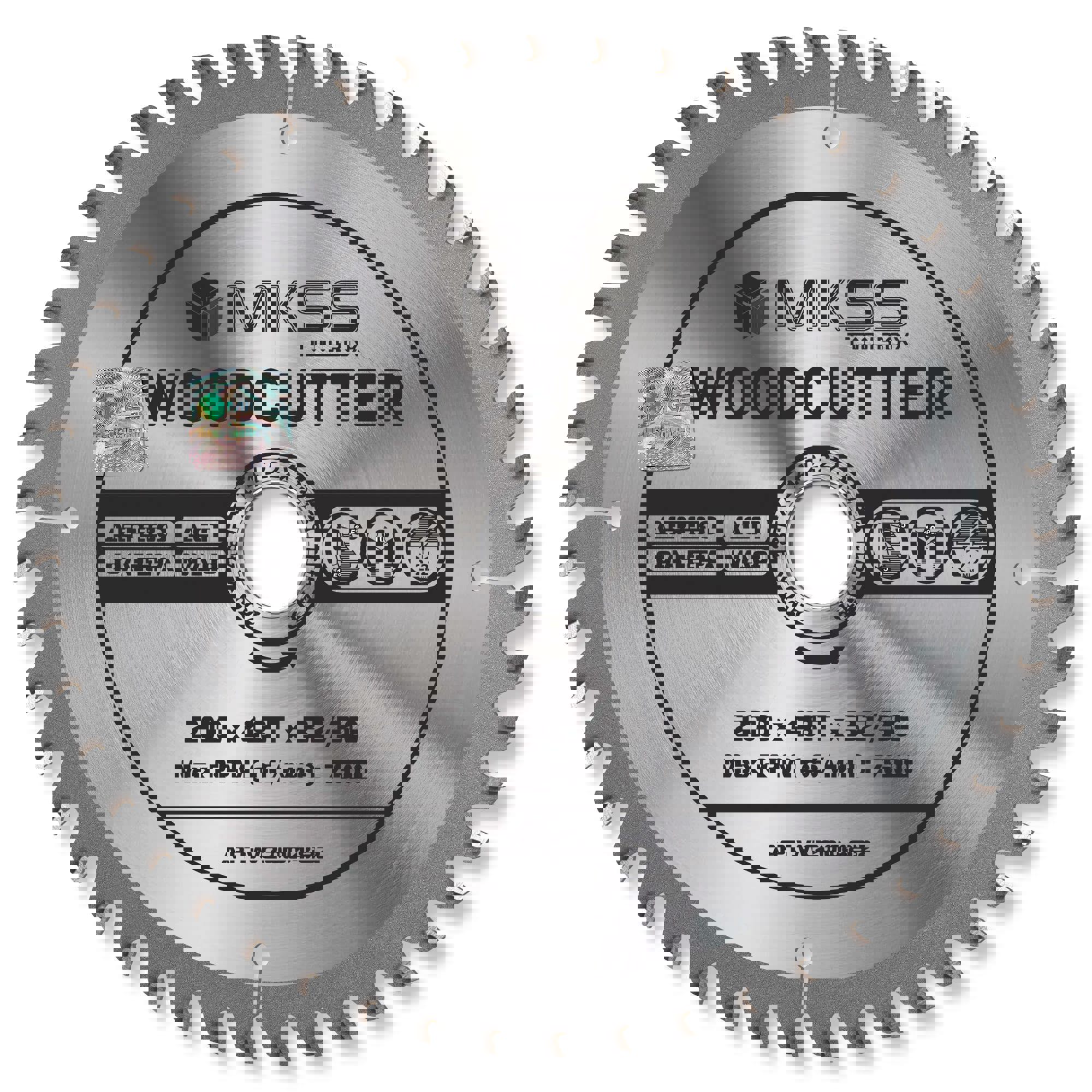 Изображение товара Диск пильный по дереву Mkss Toolbox Woodcutter WC2000 48Т 200x32x1.4 мм