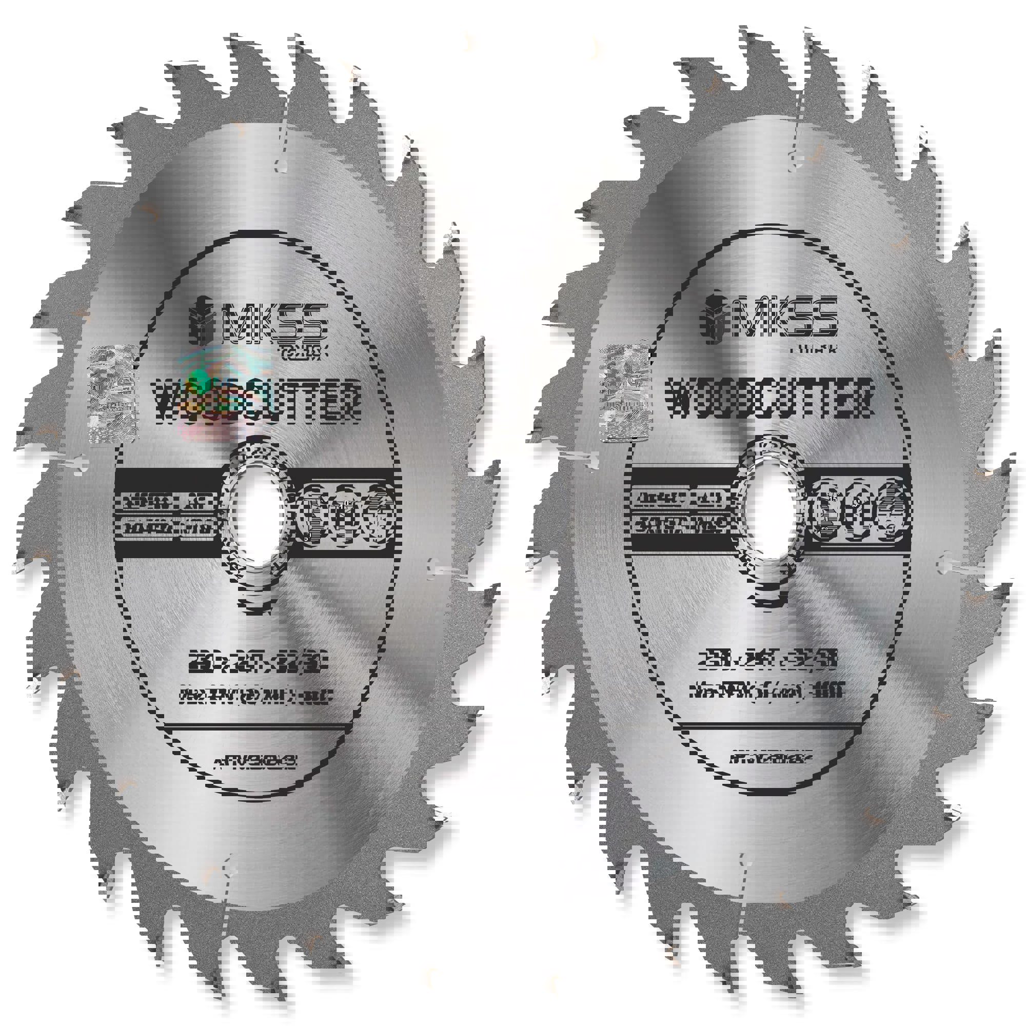 Изображение товара Диск пильный по дереву MKSS Toolbox Woodcutter WC2300 24Т 230x32x1.5 мм