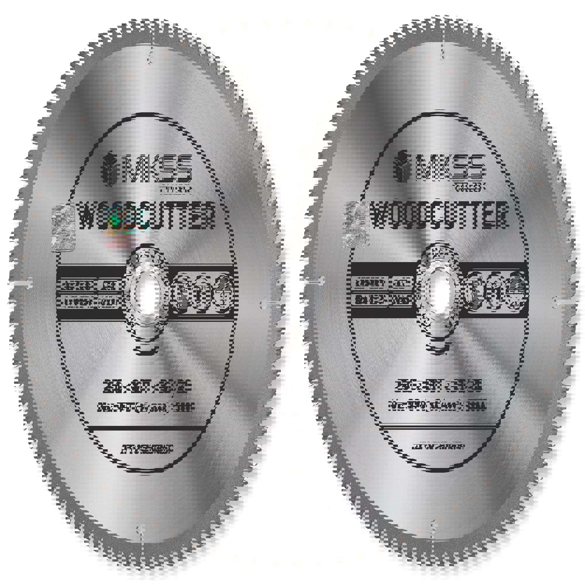 Изображение товара Диск пильный по дереву MKSS Toolbox WC2600 80Т 260x30x1.7 мм для циркулярной пилы