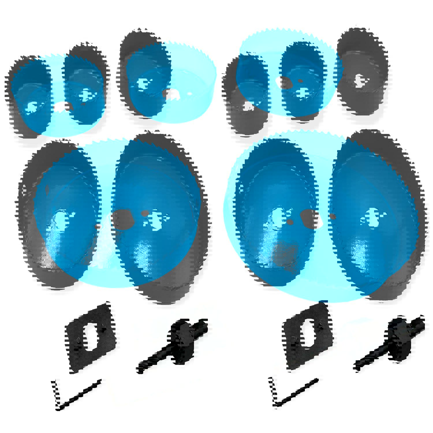 Изображение товара Набор коронок по дереву MKSS TOOLBOX MK2715 на 8 шт