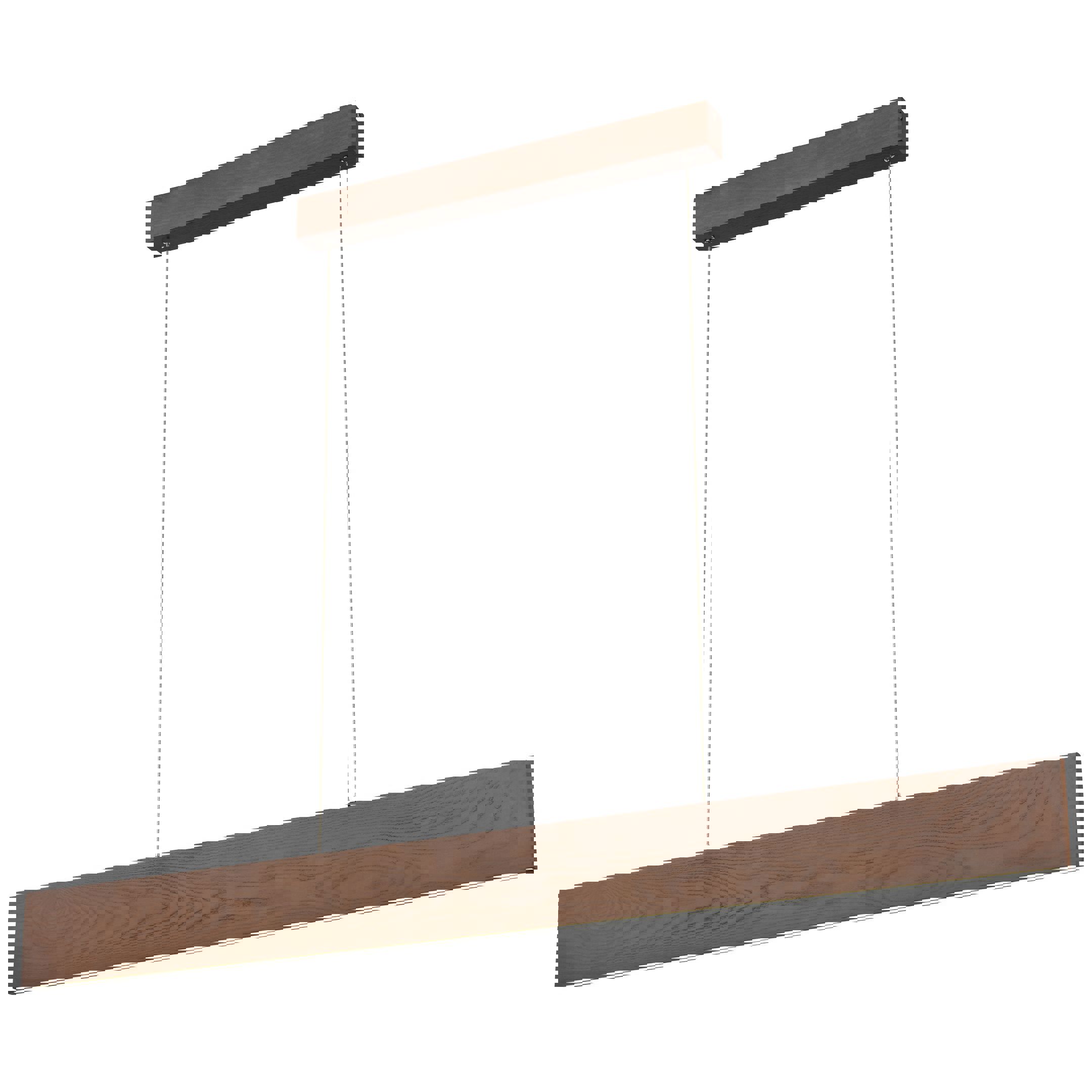 Изображение товара Подвесной светильник Wertmark Edda 7 м² белый коричневый минимализм 24 Вт