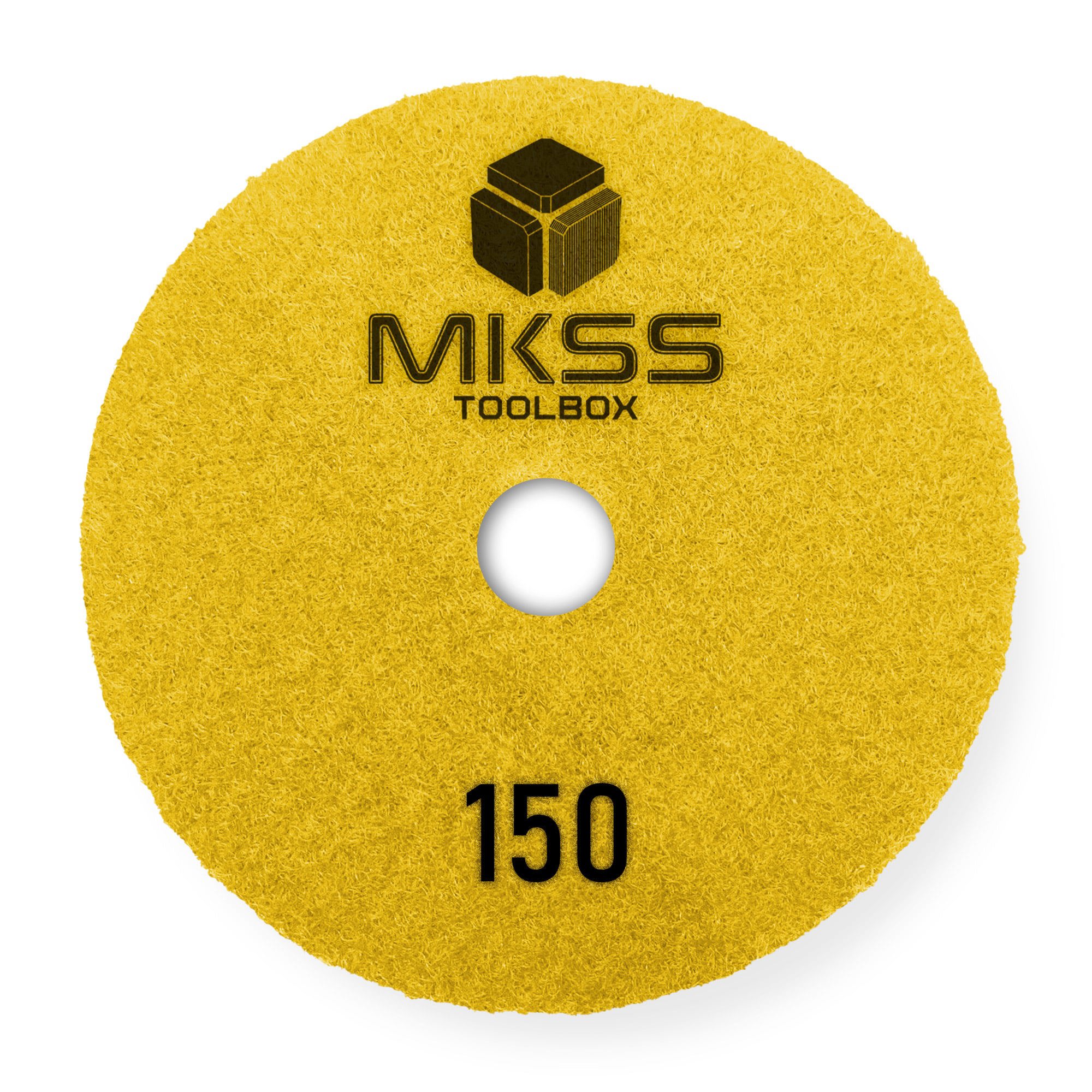 Изображение товара Круг шлифовальный Mkss Toolbox MK2604 P150 100x15 мм, 10 шт Изображение товара Круг шлифовальный Mkss Toolbox MK2604 P150 100x15 мм, 10 шт