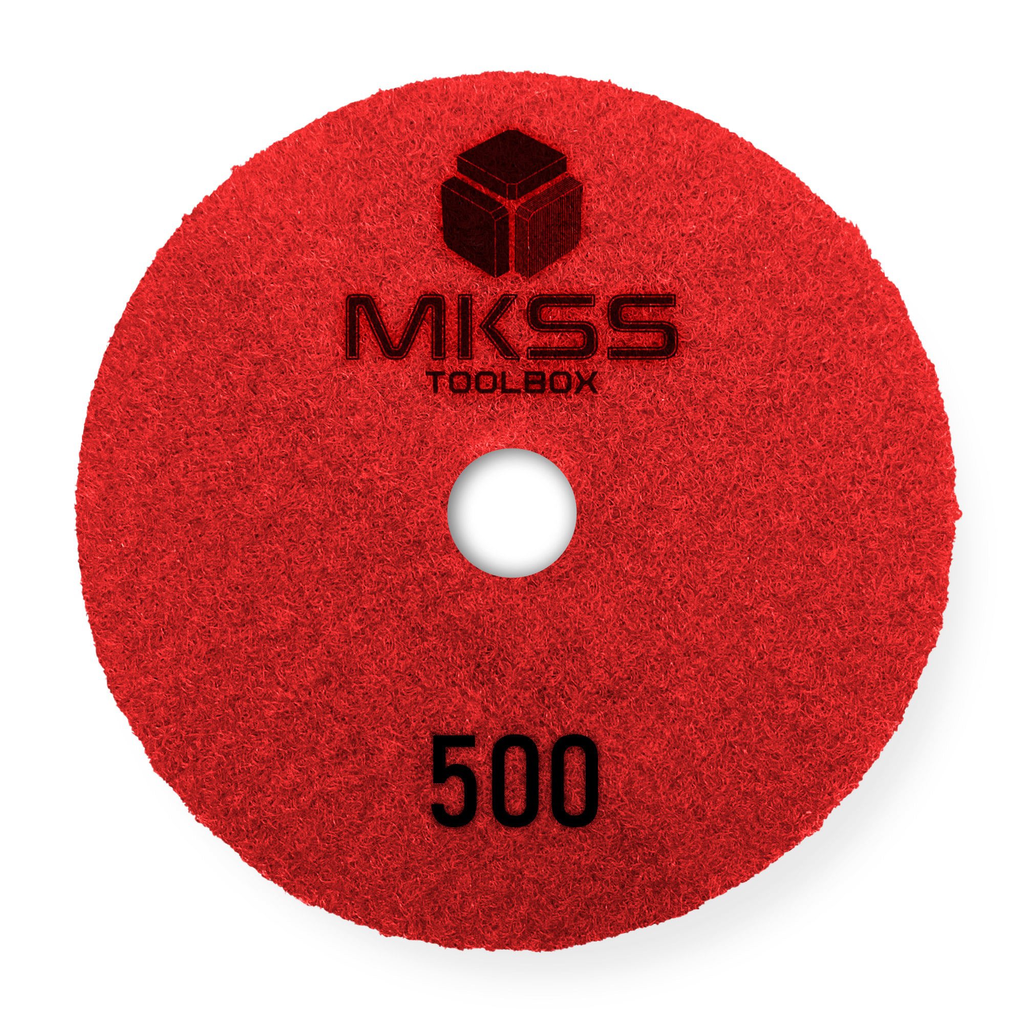Изображение товара Круг шлифовальный Mkss Toolbox MK2604 P500 100x15 мм, 10 шт
